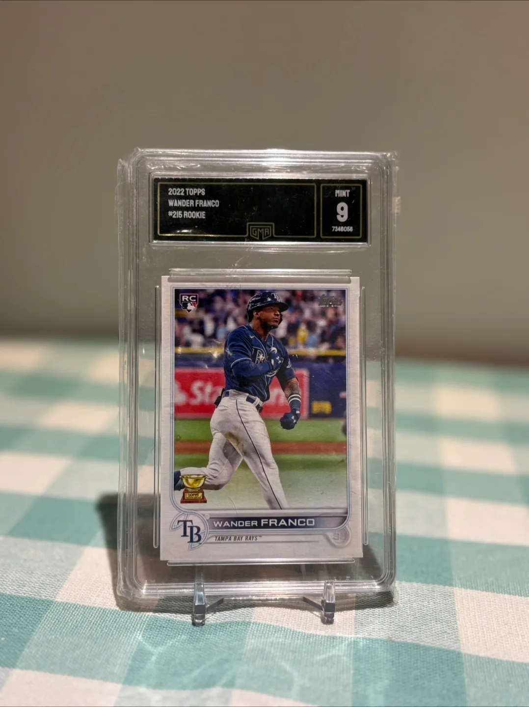 2022 Topps Wander Franco Rookie Card - Mint 9 thumbnail