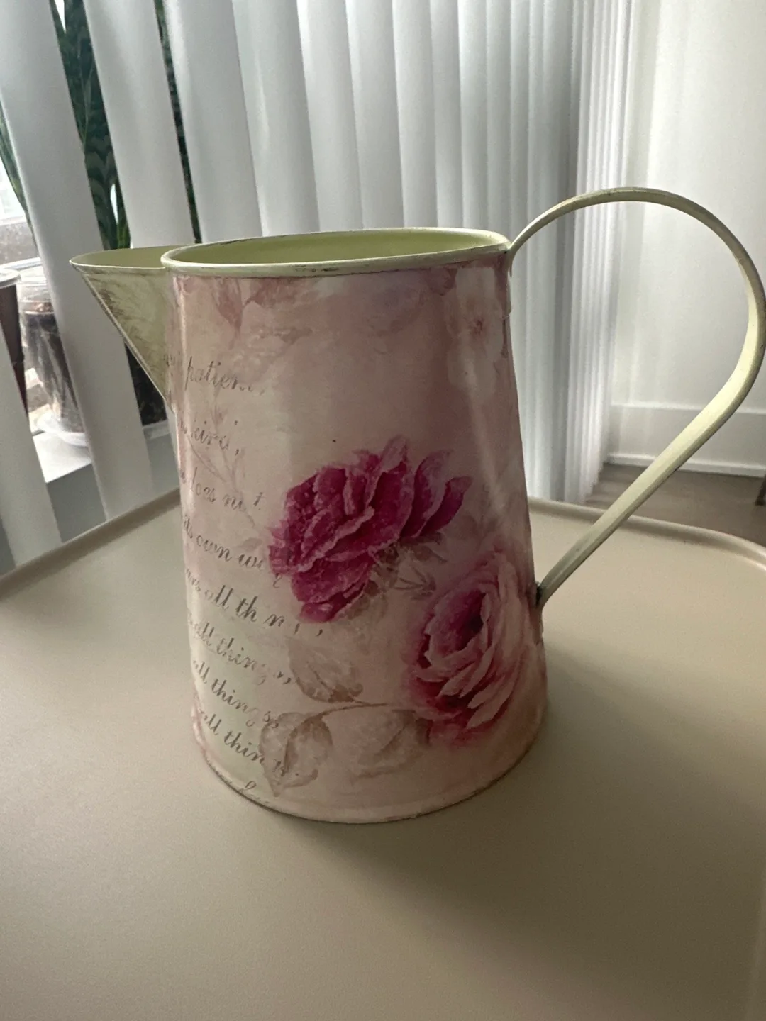 Floral Decorative Pitcher/watering can image indicator(2)