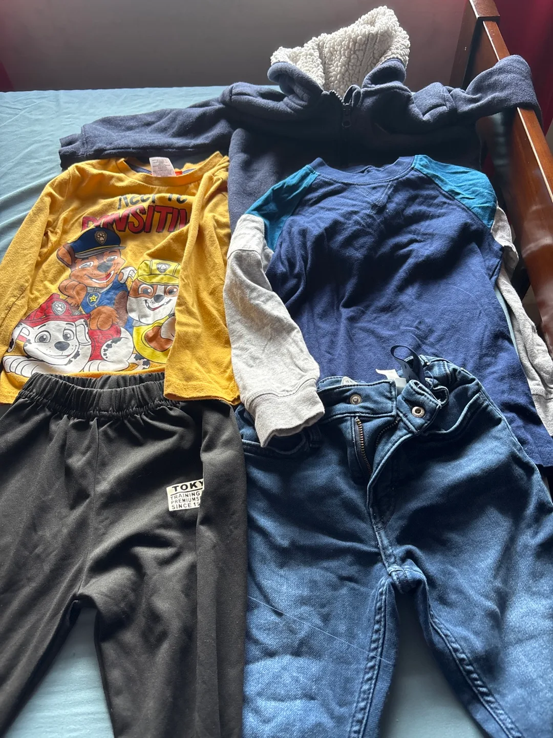 Kids' Clothing Bundle - Paw Patrol Shirt, Jeans, More thumbnail