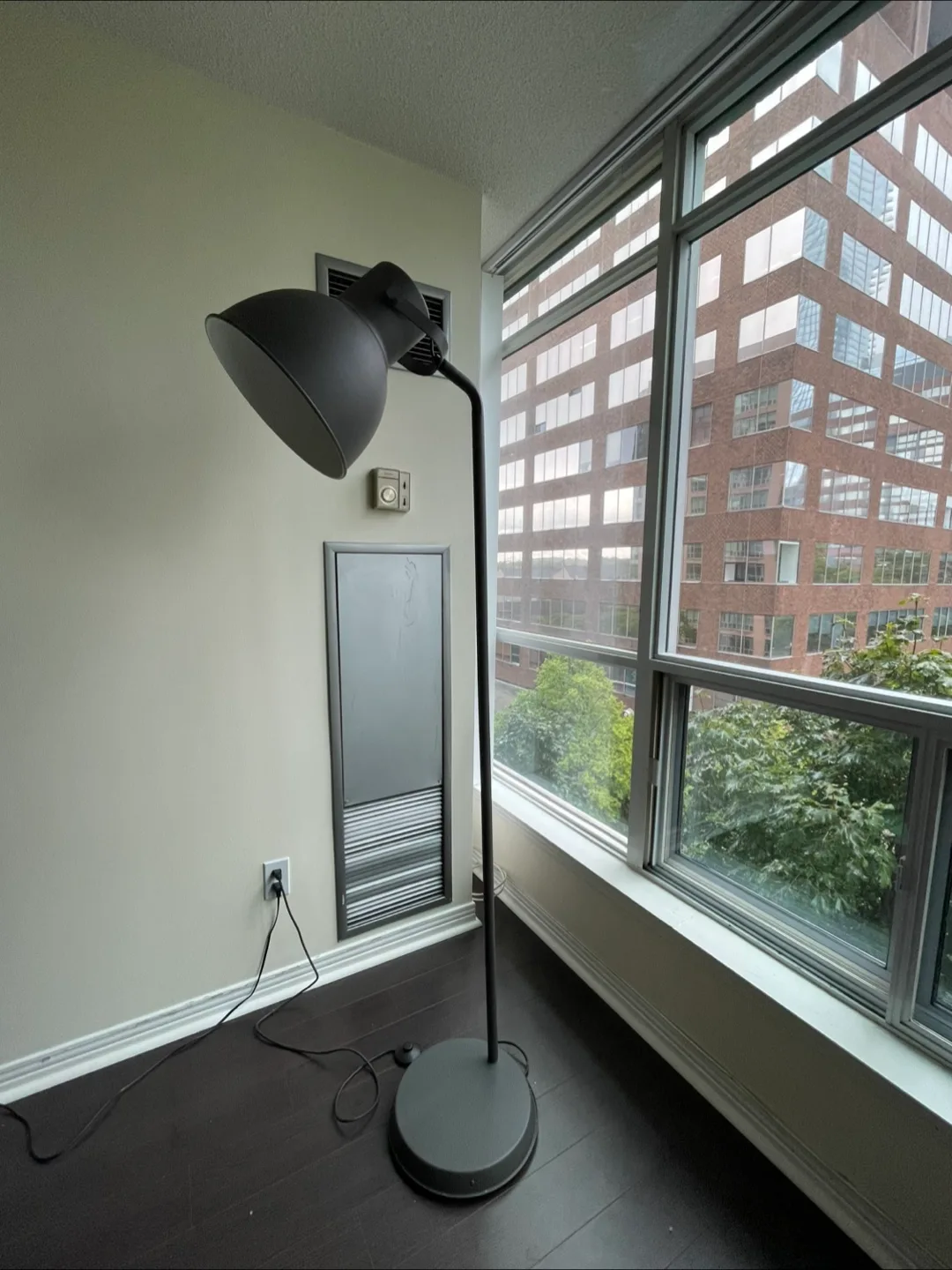 IKEA Hektar Floor Lamp - Dark Grey thumbnail