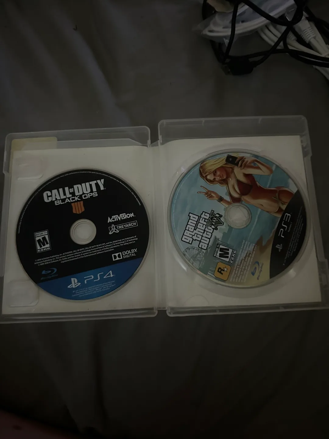 Call of Duty Black Ops & GTA 5 PS3 Games thumbnail