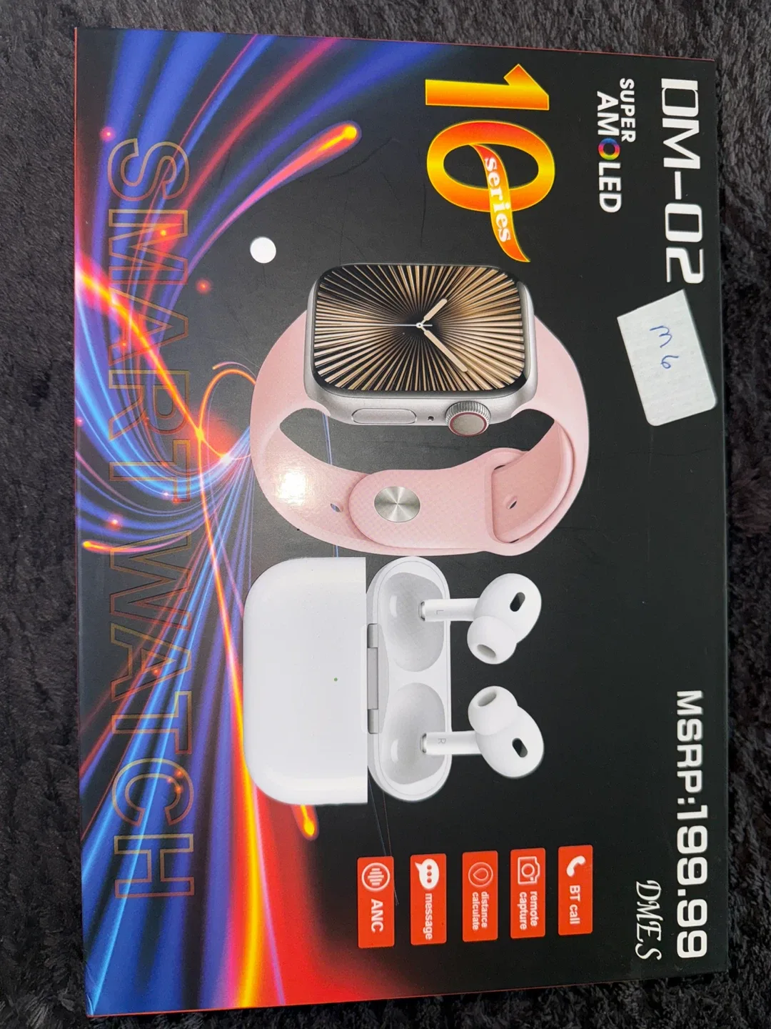 DM-02 Smartwatch 10 Series + Earbuds thumbnail