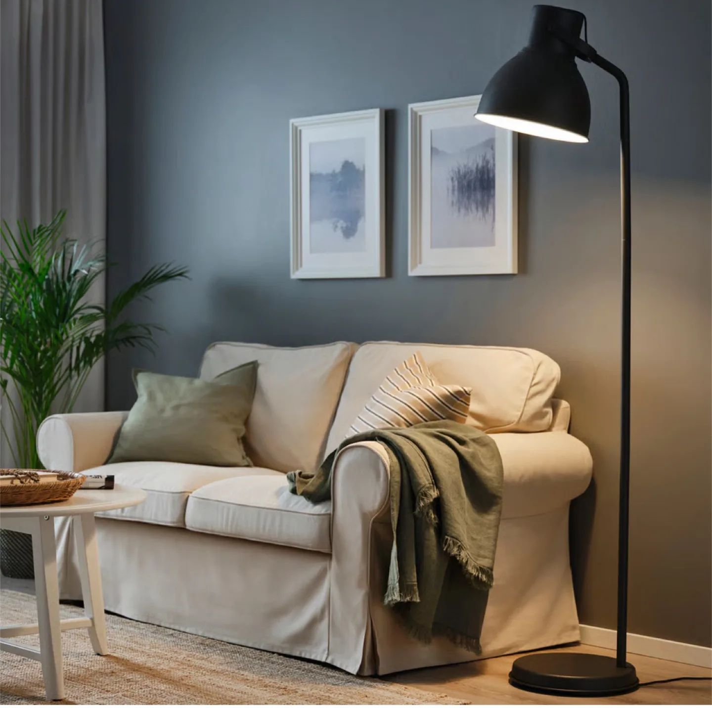 IKEA Hektar Floor Lamp - Dark Grey image indicator(5)