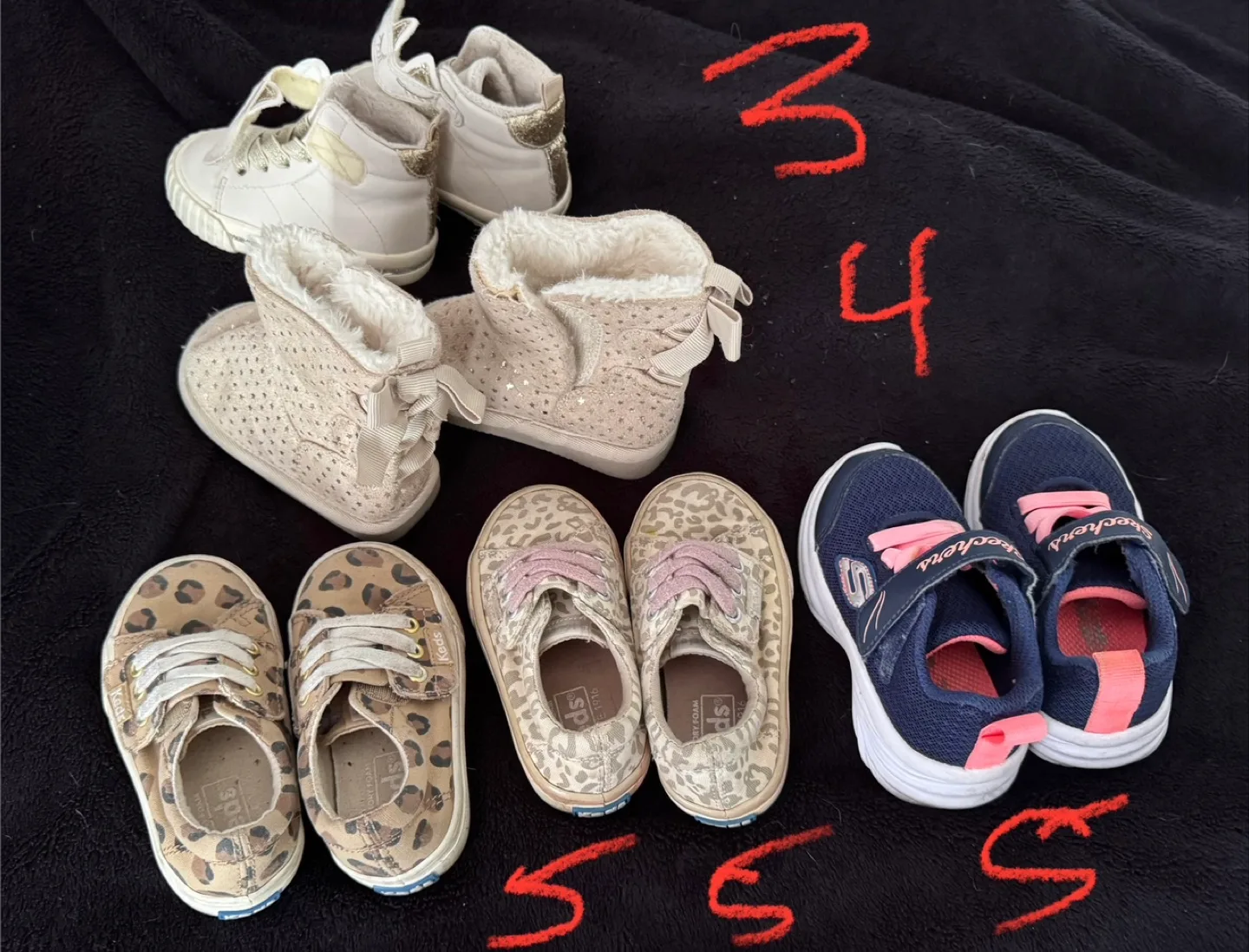 Toddler girls shoes lot thumbnail