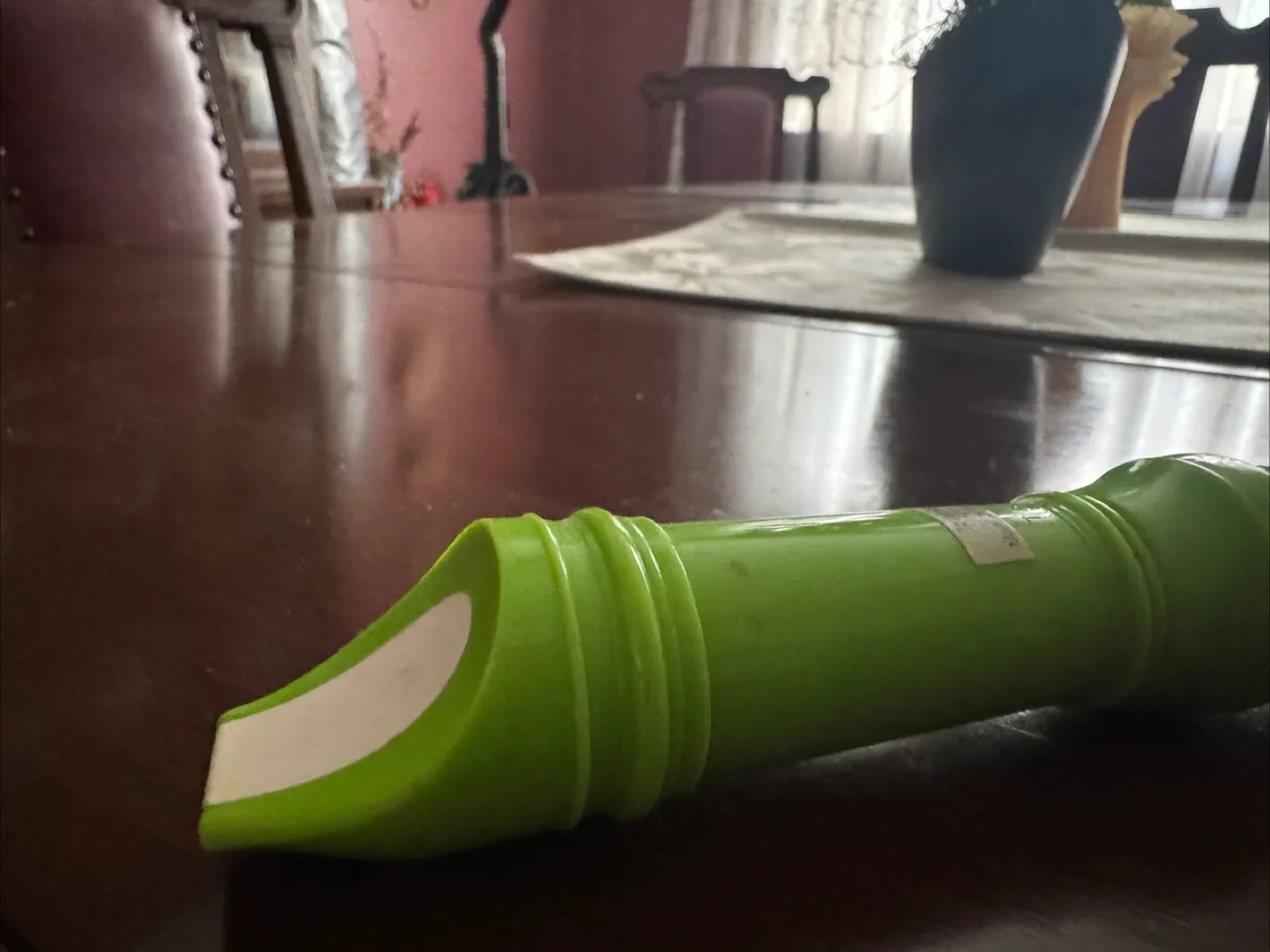 Green Recorder Musical Instrument image indicator(3)