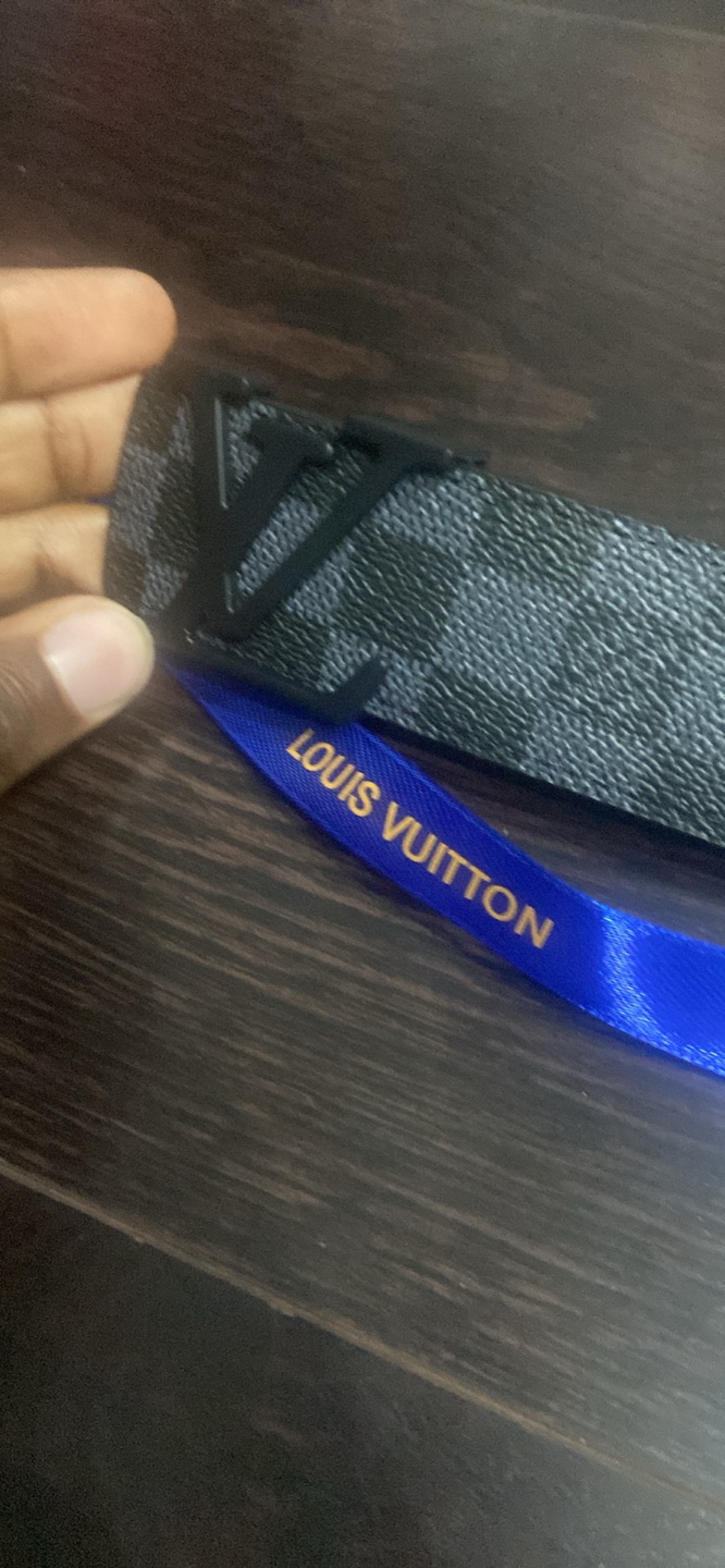 Louis Vuitton Damier Graphite Belt - photo 2