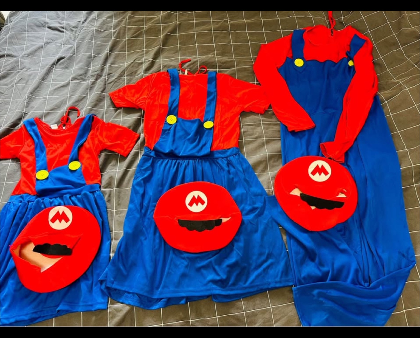 Mario Costume Set - Red & Blue (each)