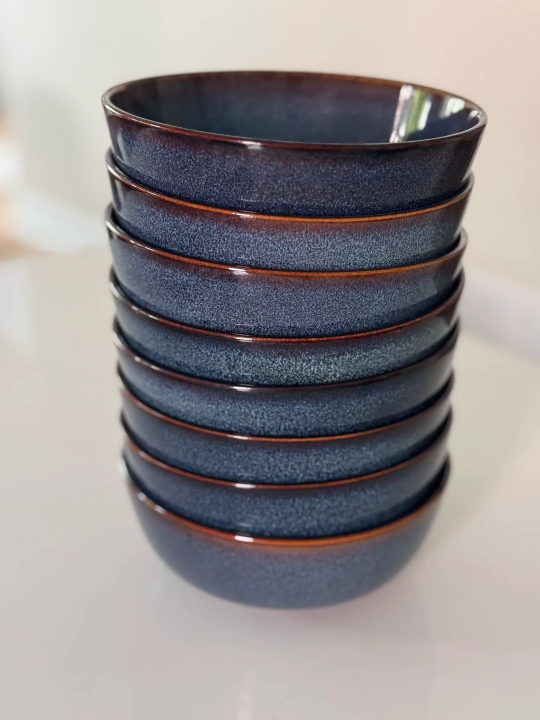 IKEA Bowl - Set of 8 - Blue thumbnail