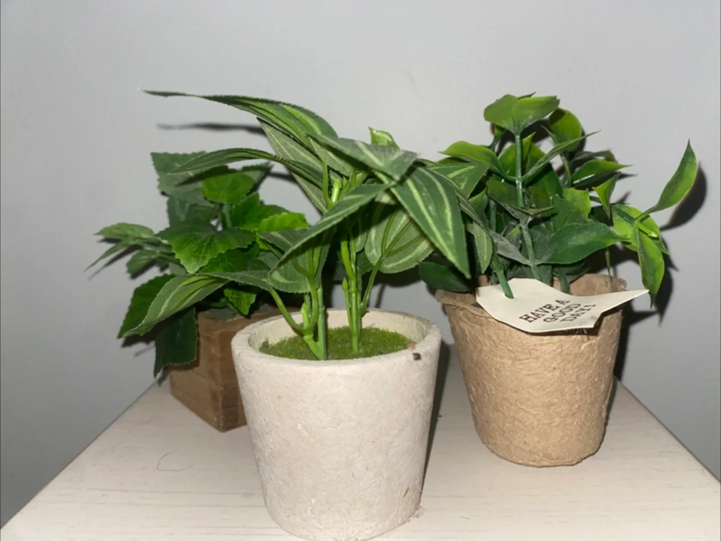 Artificial Potted Plants - Set of 3 thumbnail