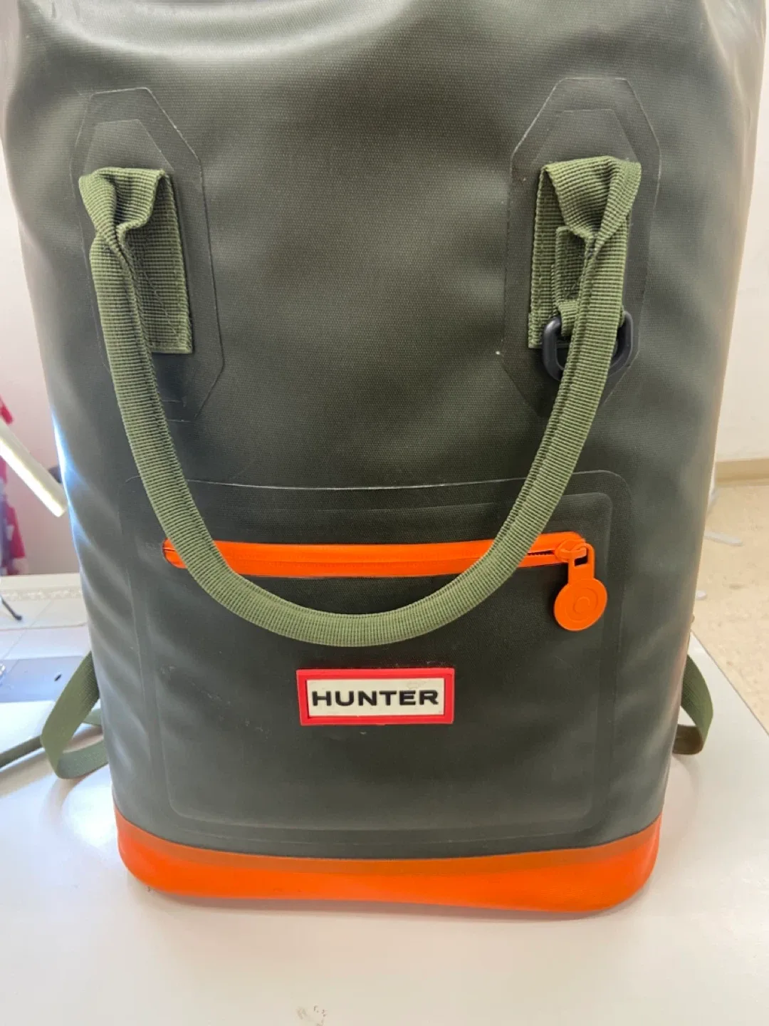 Hunter Green Waterproof Backpack thumbnail