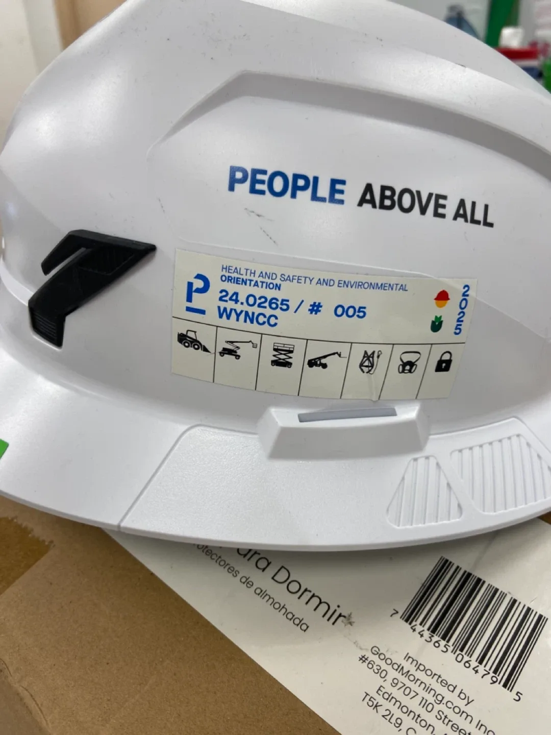 White Hard Hat - People Above All thumbnail