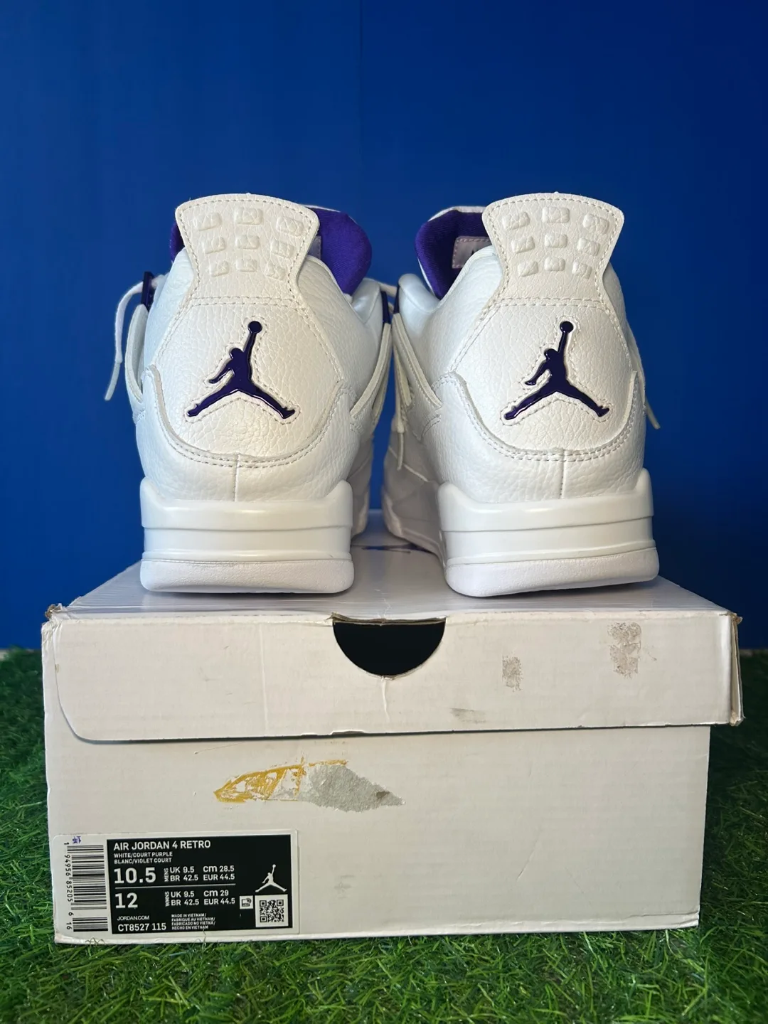Jordan 4 Metallic Purple - Size 10.5 image indicator(3)