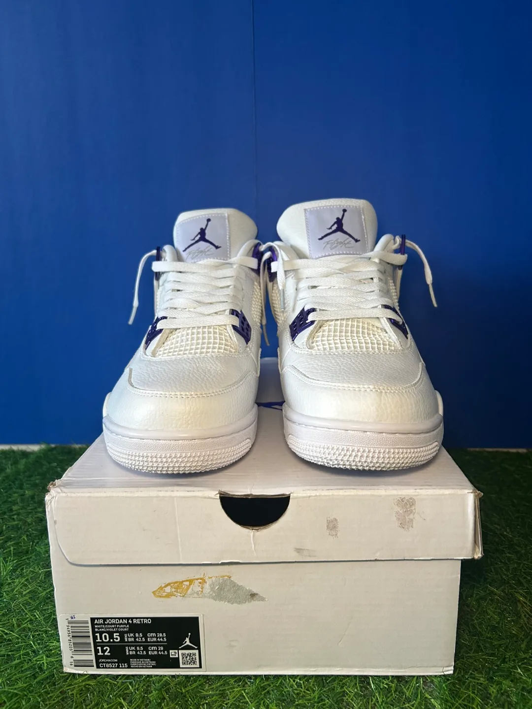 Jordan 4 Metallic Purple - Size 10.5 image indicator(2)