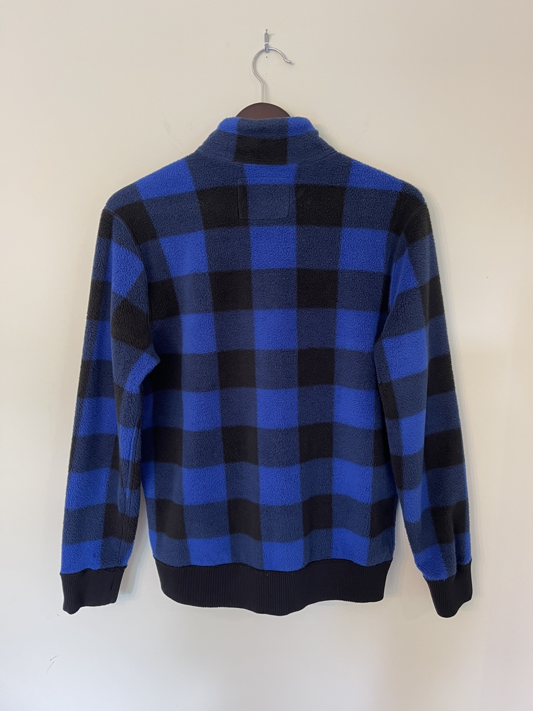 Abercrombie & Fitch Fleece Jacket, Blue/Black, Men’s  S - photo 2