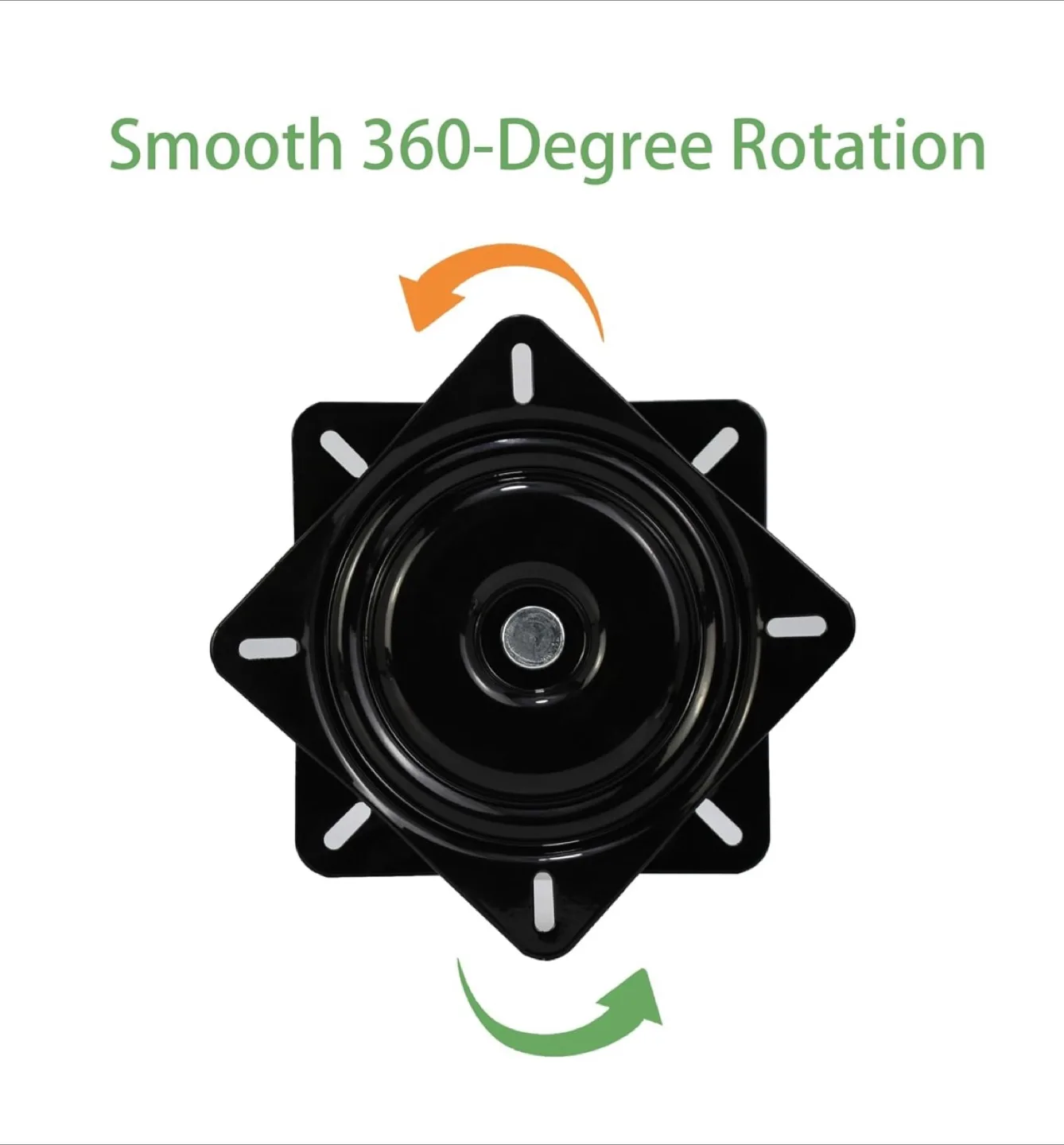 12- Swivel Plate, Black, 6.3 inch image indicator(4)