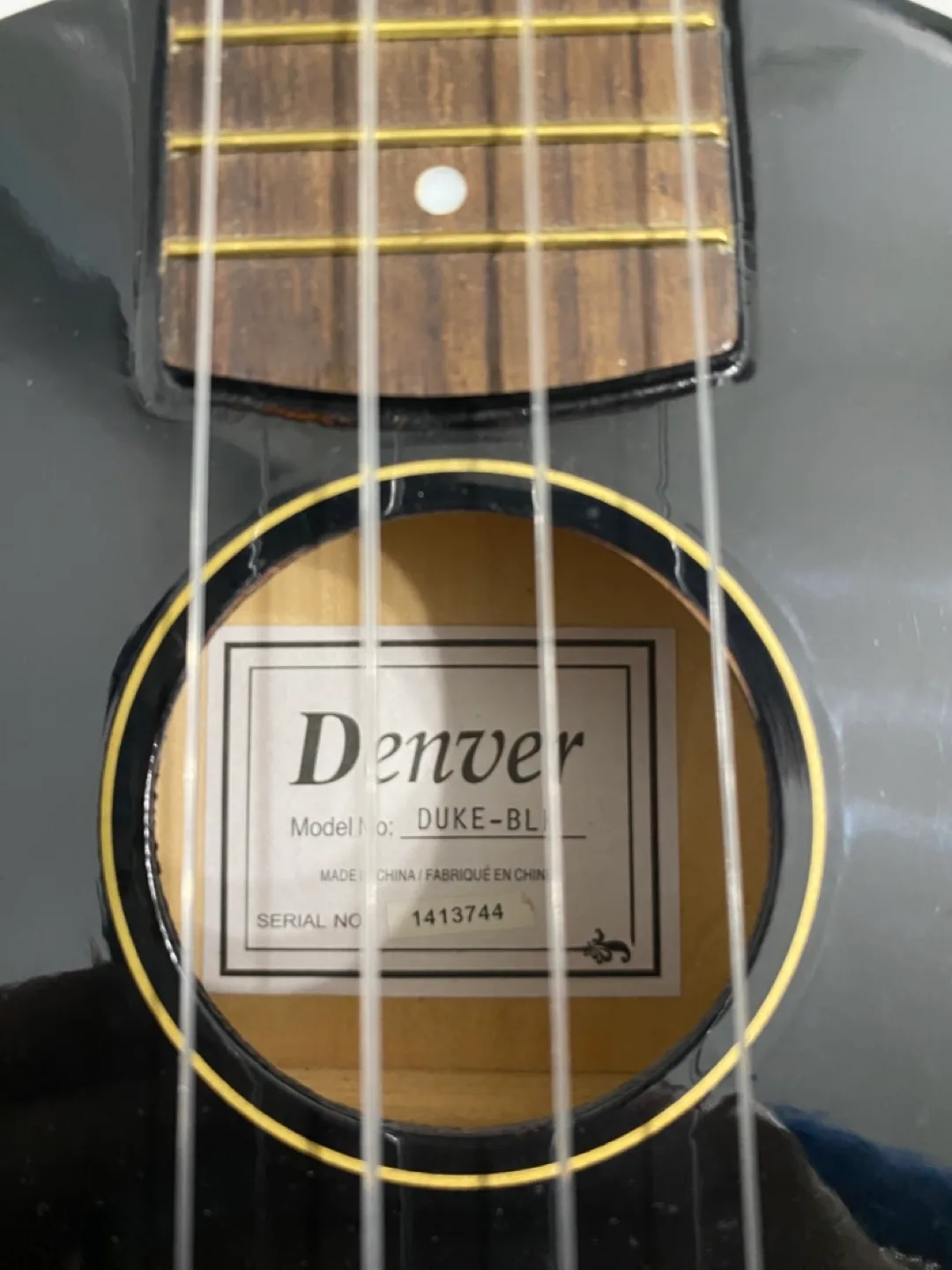 Denver Ukulele with case - $15 image indicator(3)