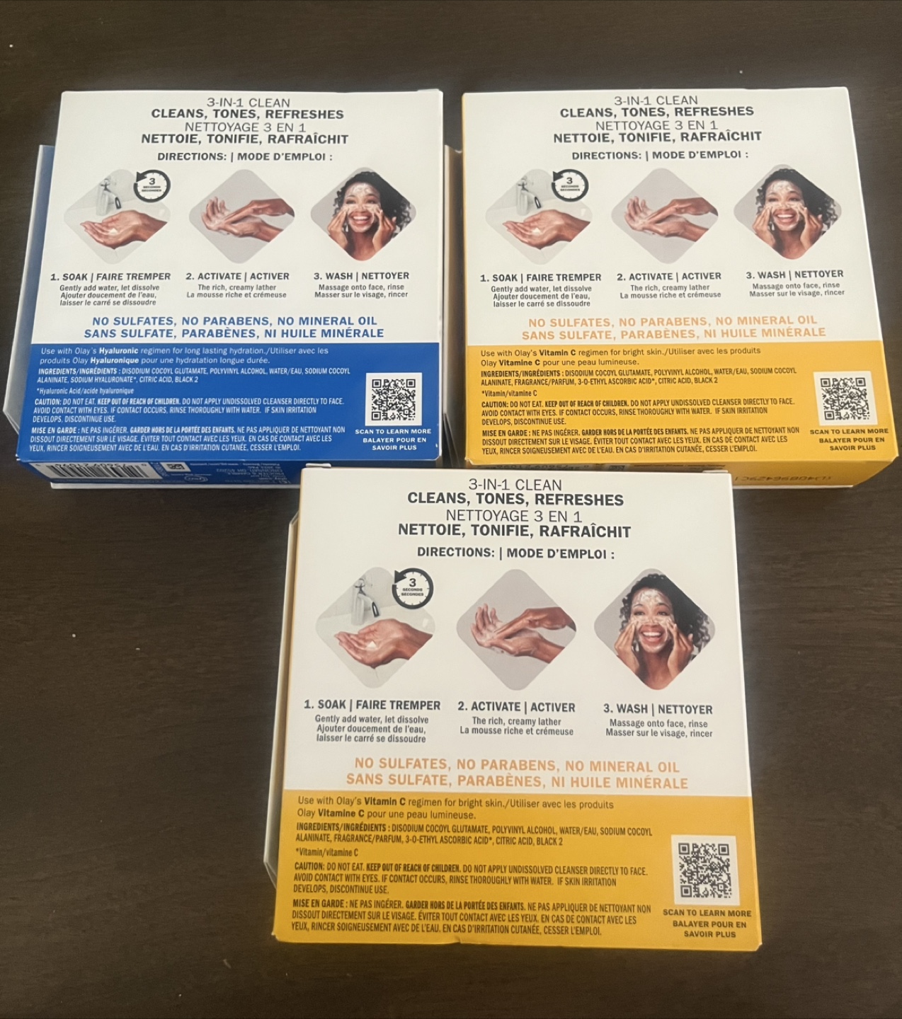 Olay Cleansing Melts Facial Cleanser(3 packs) - photo 2