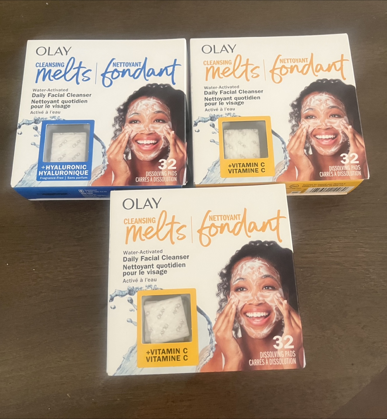Olay Cleansing Melts Facial Cleanser(3 packs)