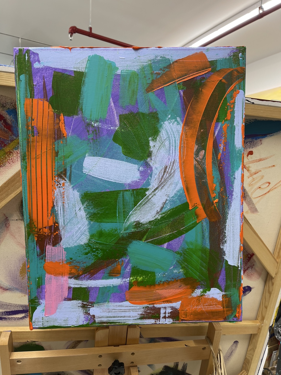 Abstract Painting (16” x 20”) - photo 2