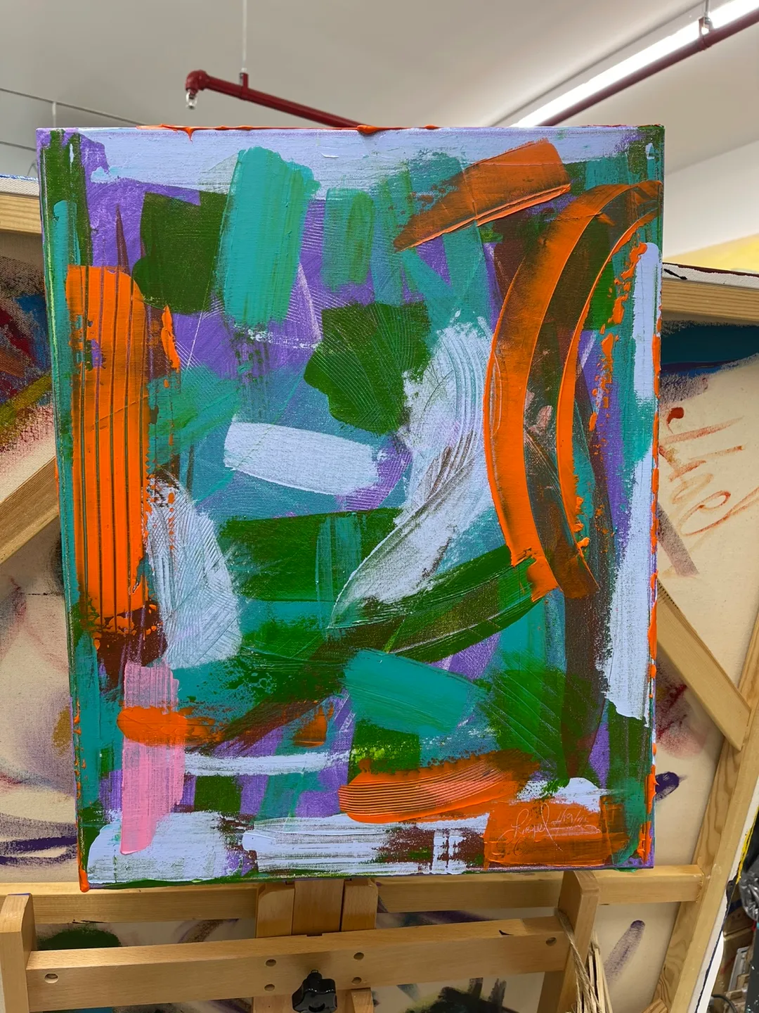 Abstract Painting (16” x 20”) image indicator(2)