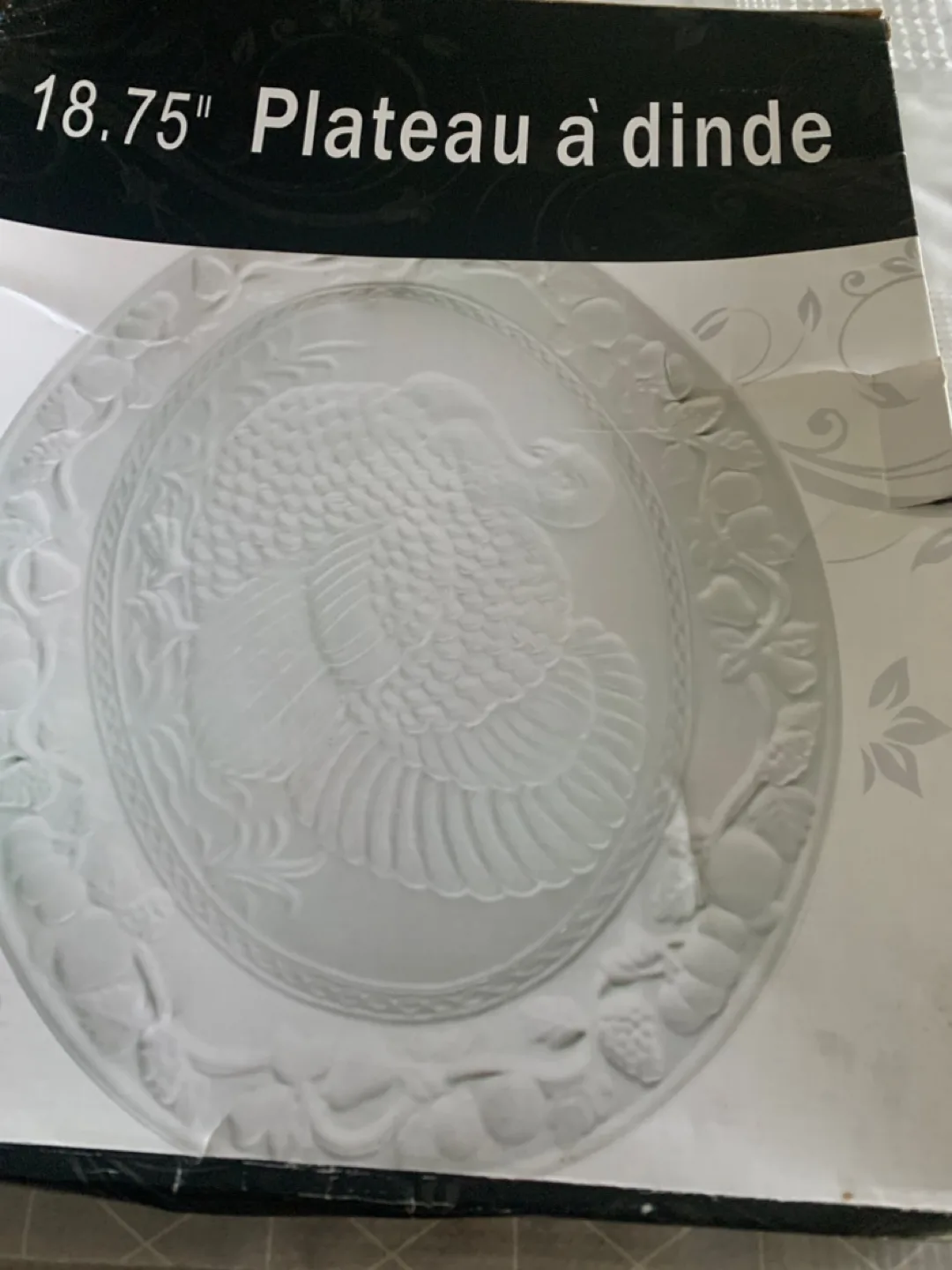 18.75" Plateau à dinde - Turkey Platter thumbnail