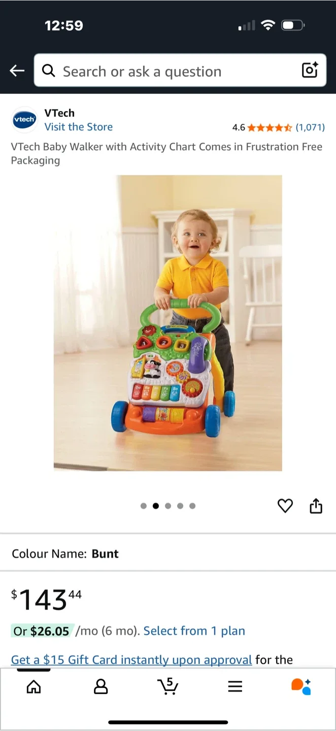 VTech Baby Walker with Activity Chart image indicator(4)