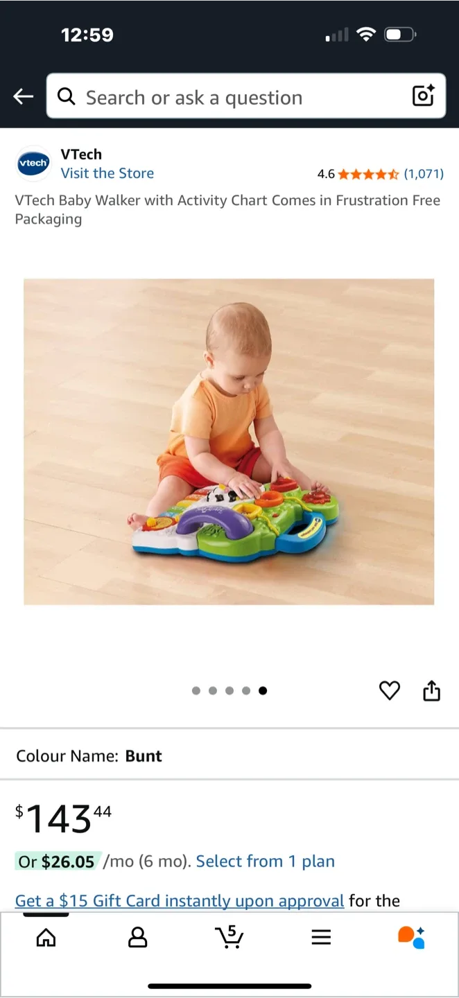 VTech Baby Walker with Activity Chart image indicator(5)