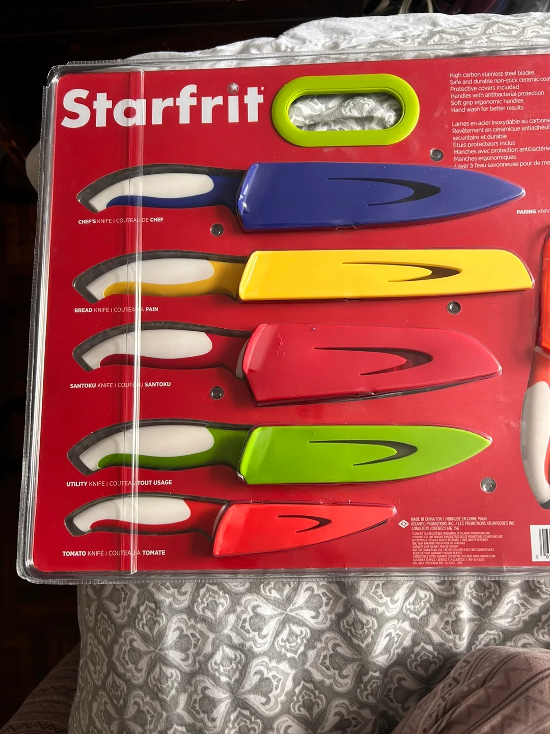 Need Starfrit 7 Piece Knife Set Chefs kitchen utensils thumbnail