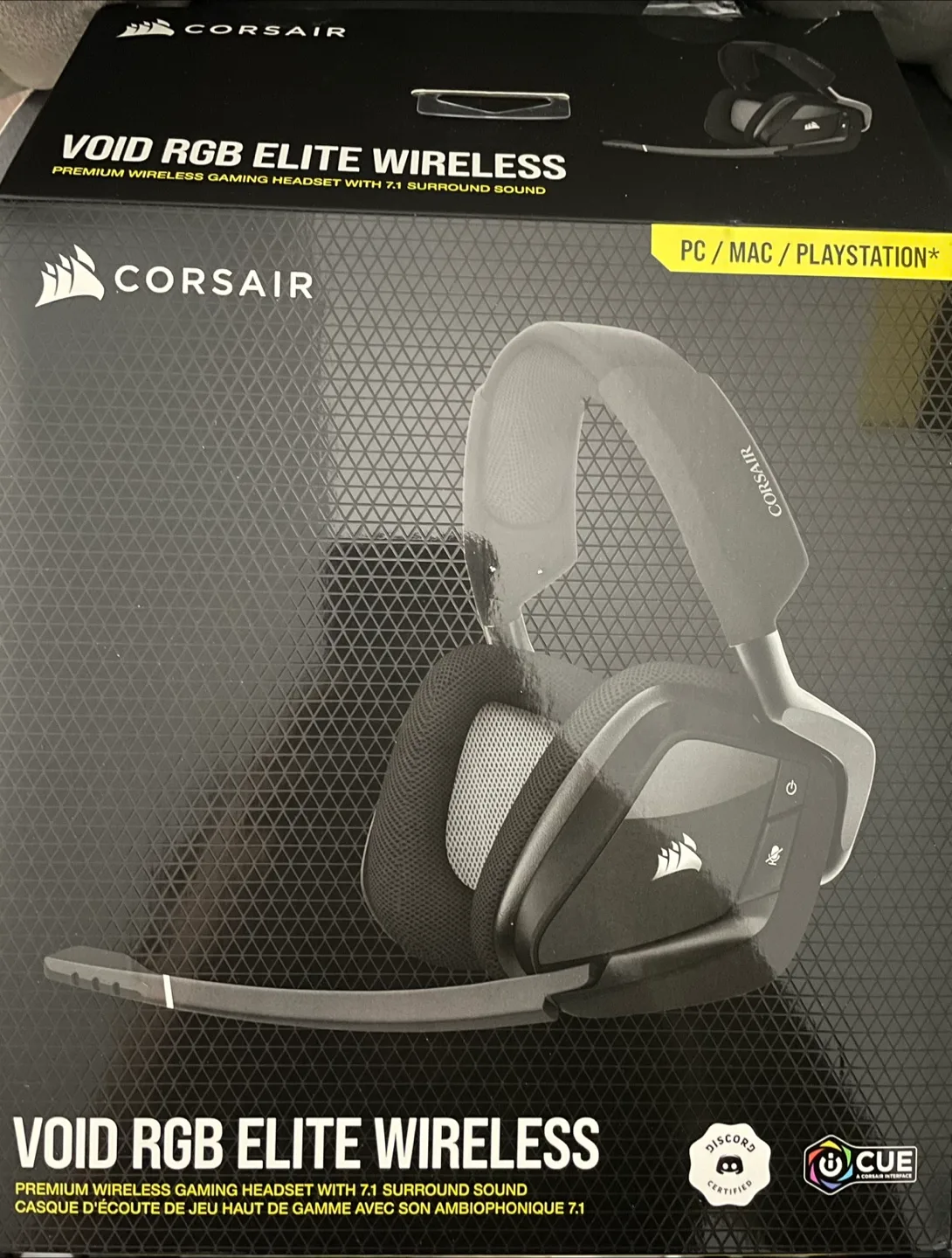 Corsair Void RGB Elite Wireless Gaming Headset thumbnail
