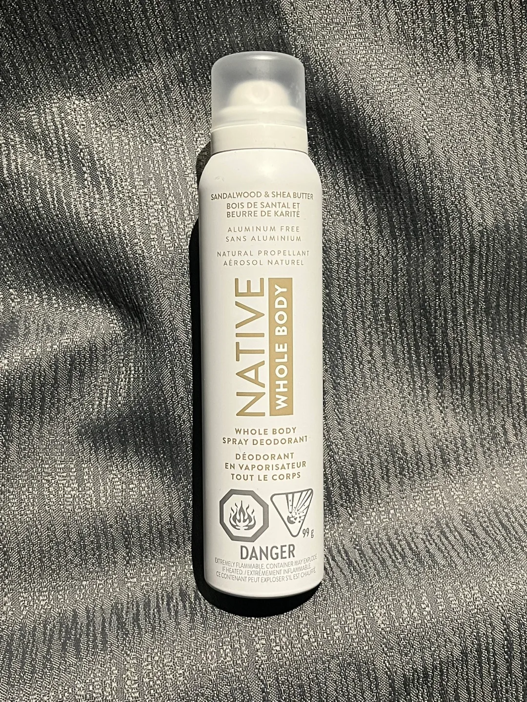 Native Sandalwood & Shea Butter Body Spray Deodorant thumbnail
