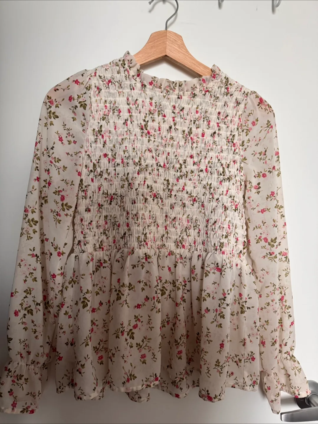 Floral Smocked Blouse image indicator(5)