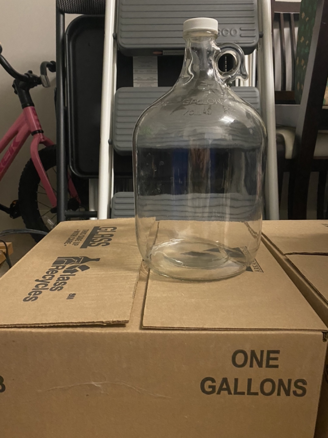 Glass One Gallon Jug