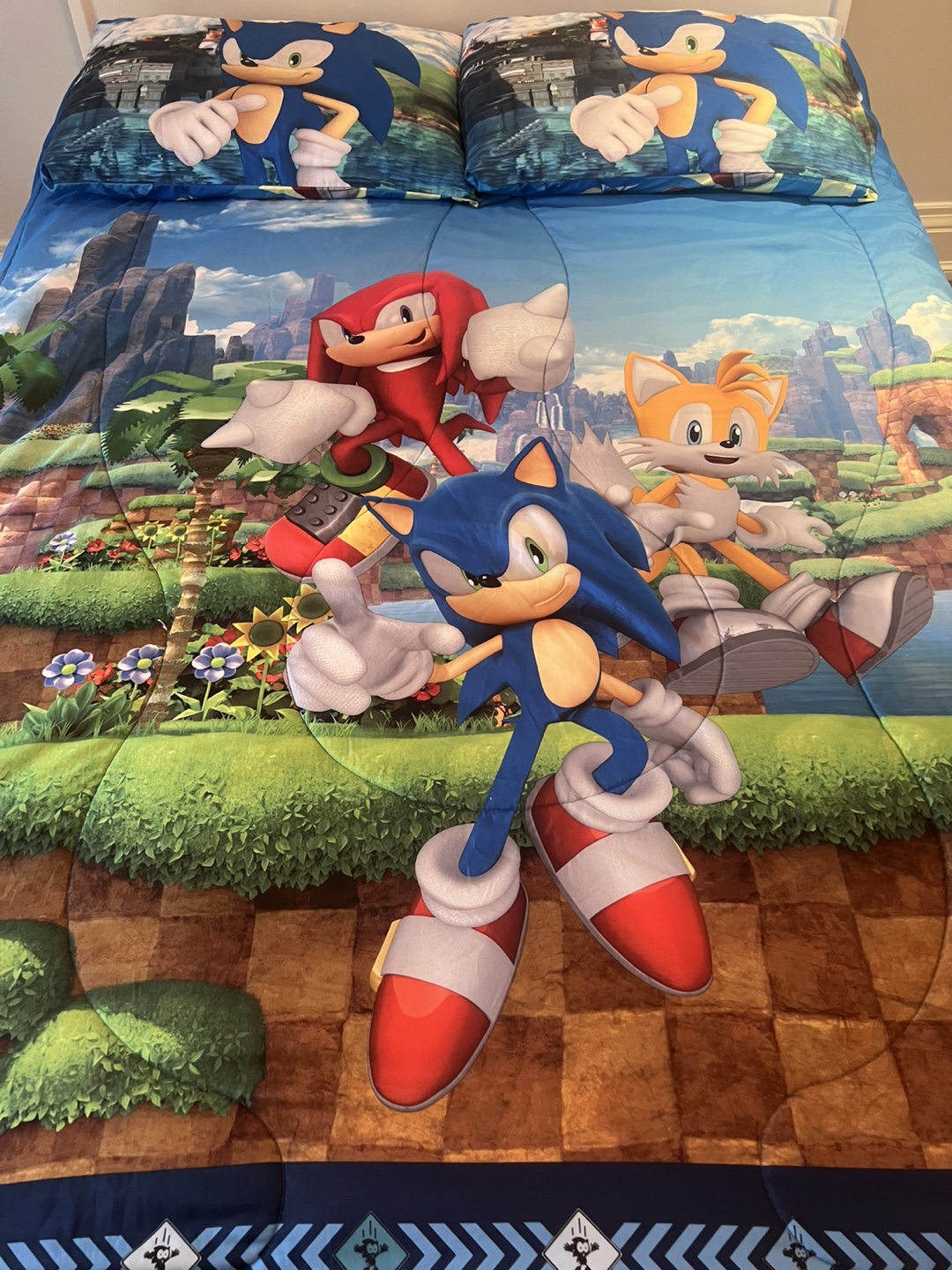 Sonic the Hedgehog Comforter Set
