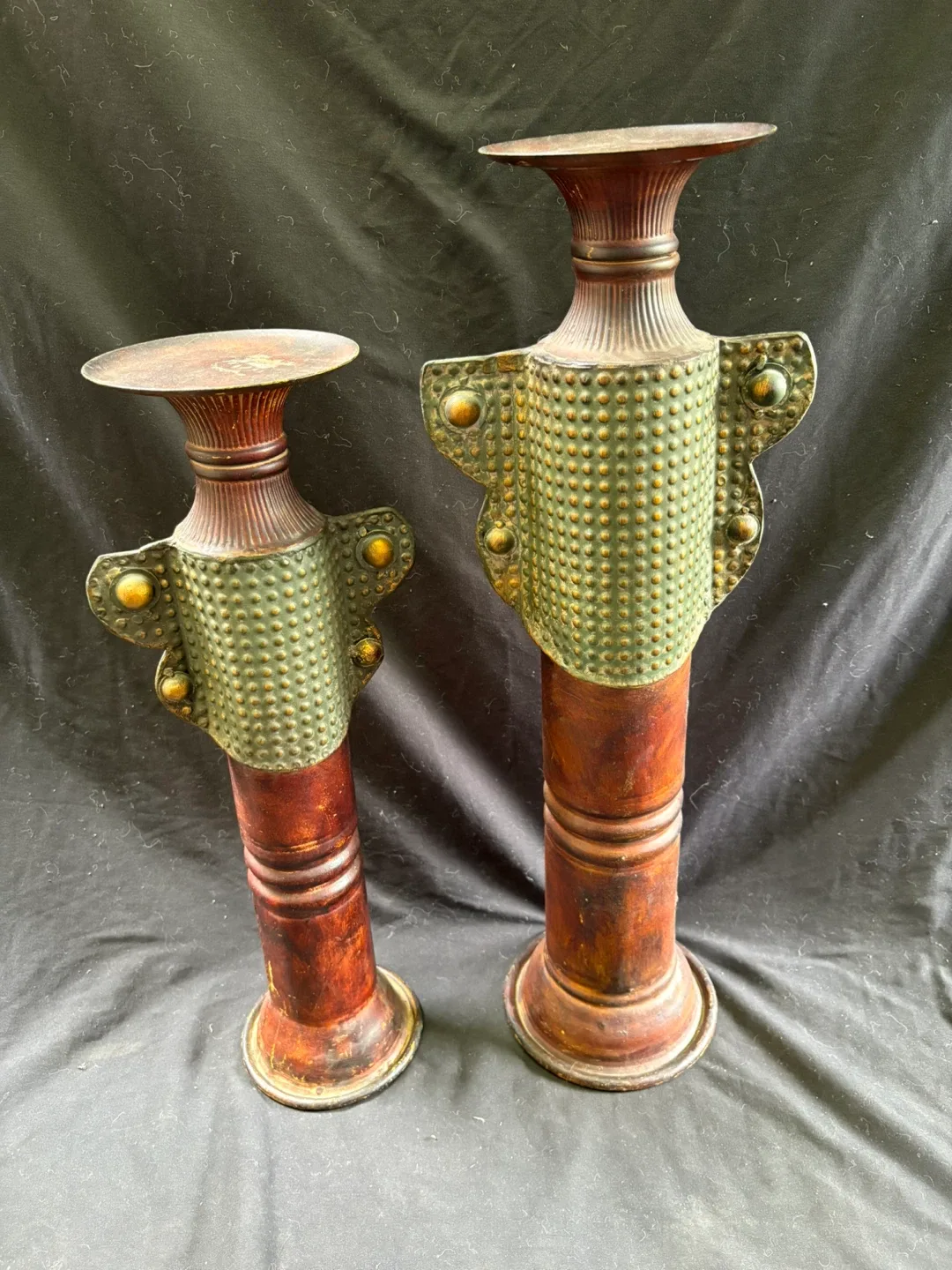 Pair of Decorative Candle Holders thumbnail