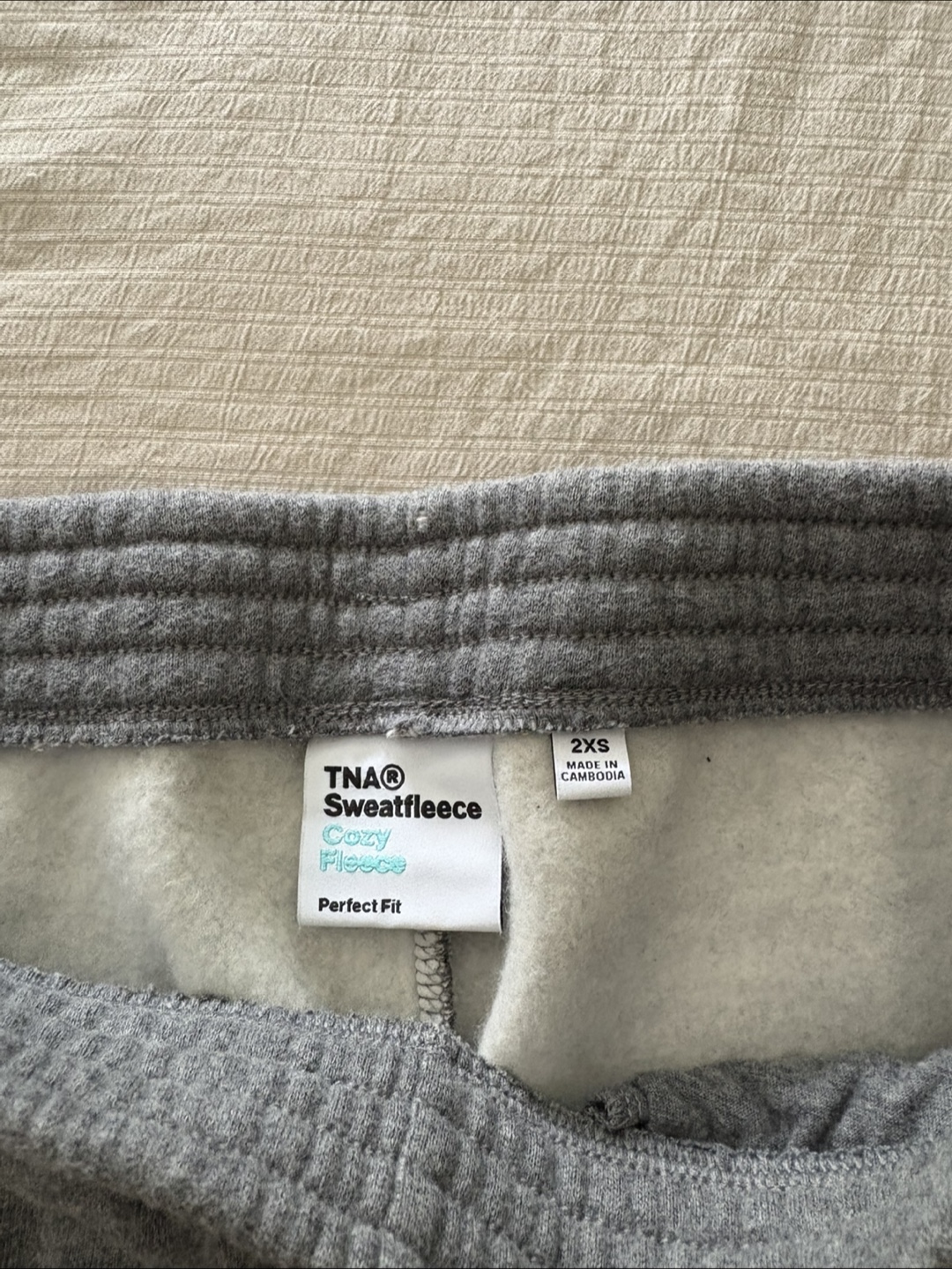 New TNA Sweatpants Cozy Fleece -  2XS - photo 2