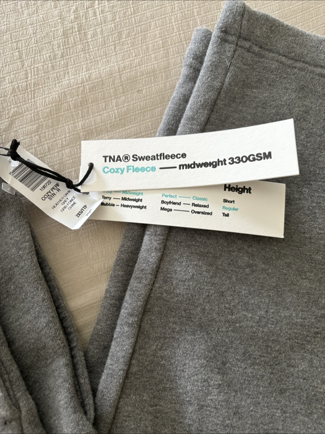 New TNA Sweatpants Cozy Fleece -  2XS - photo 4