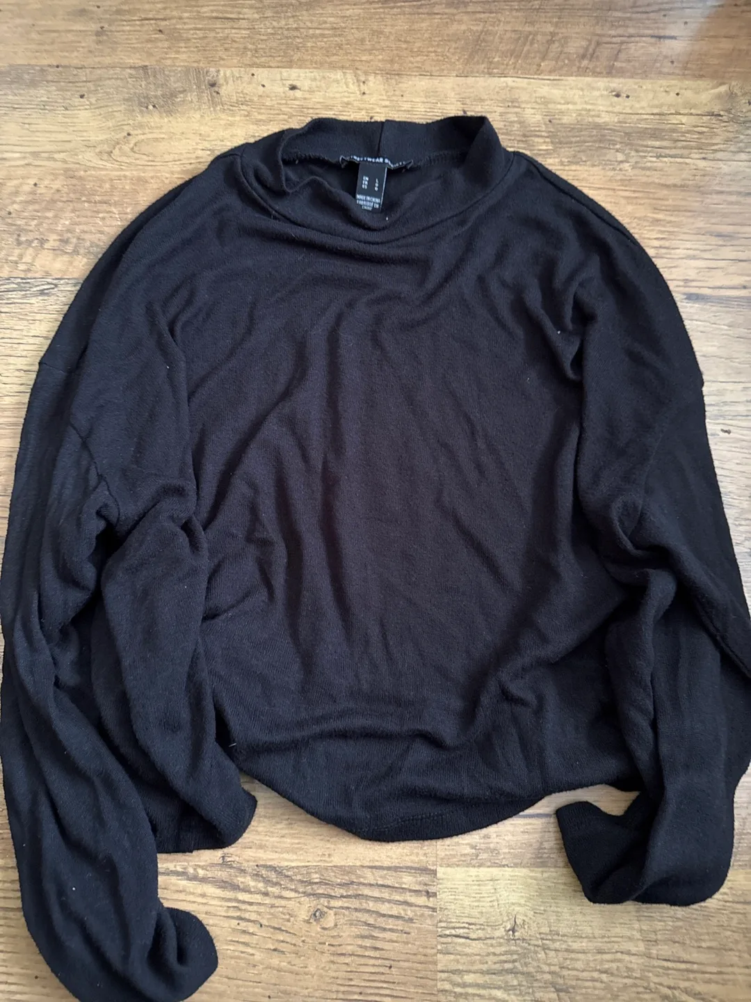 Streetwear Society Black Long Sleeve - Size L thumbnail