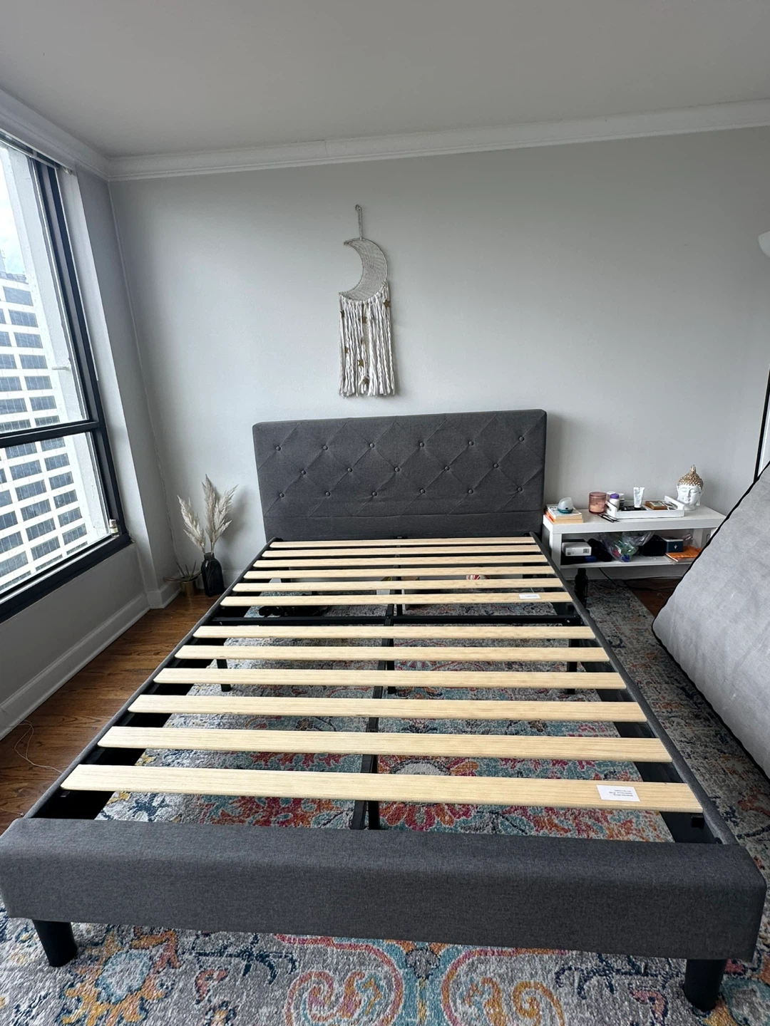 Queen size Upholstered Bed Frame