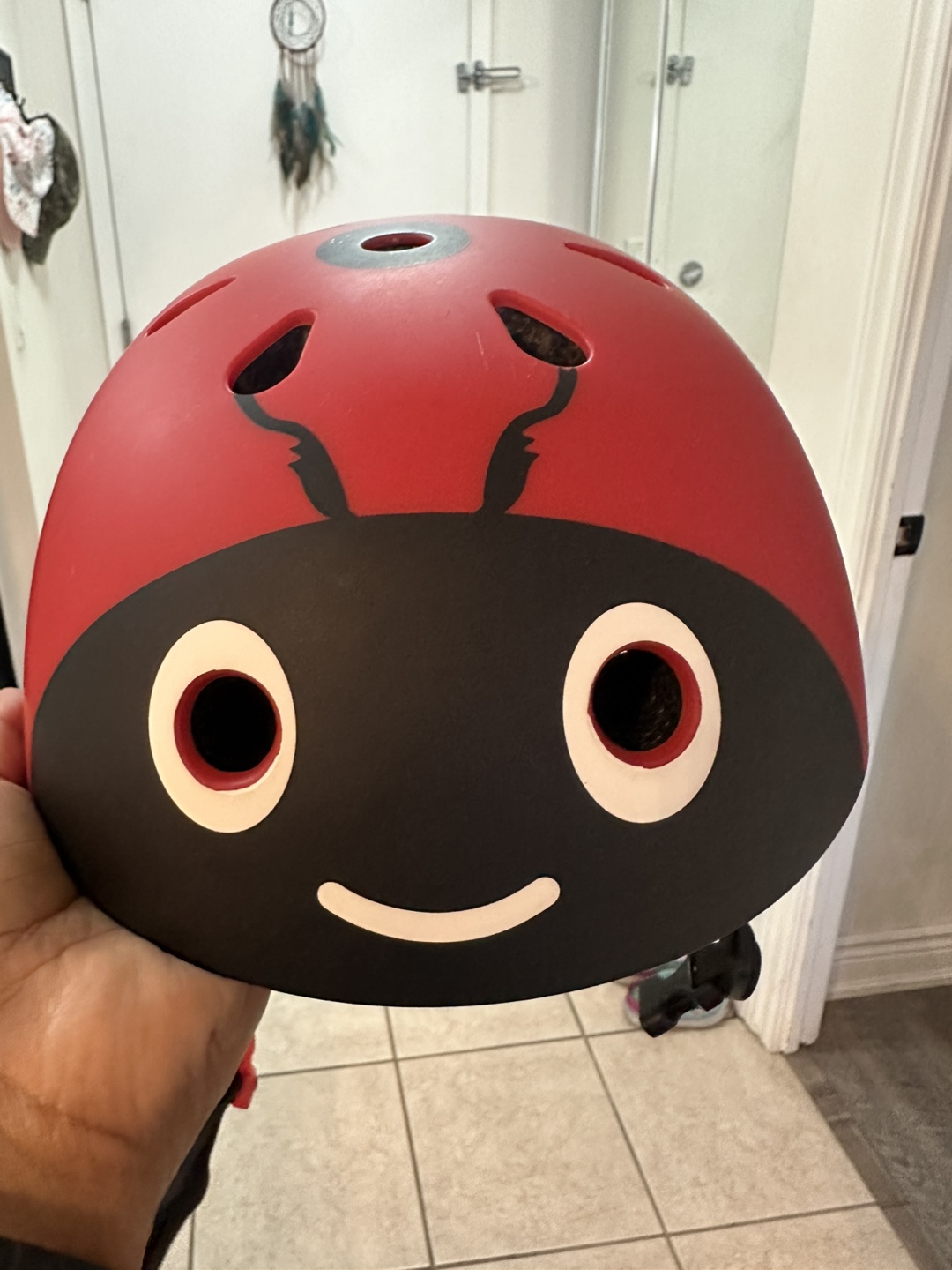 Kids Ladybug Helmet & Pad Set - photo 2