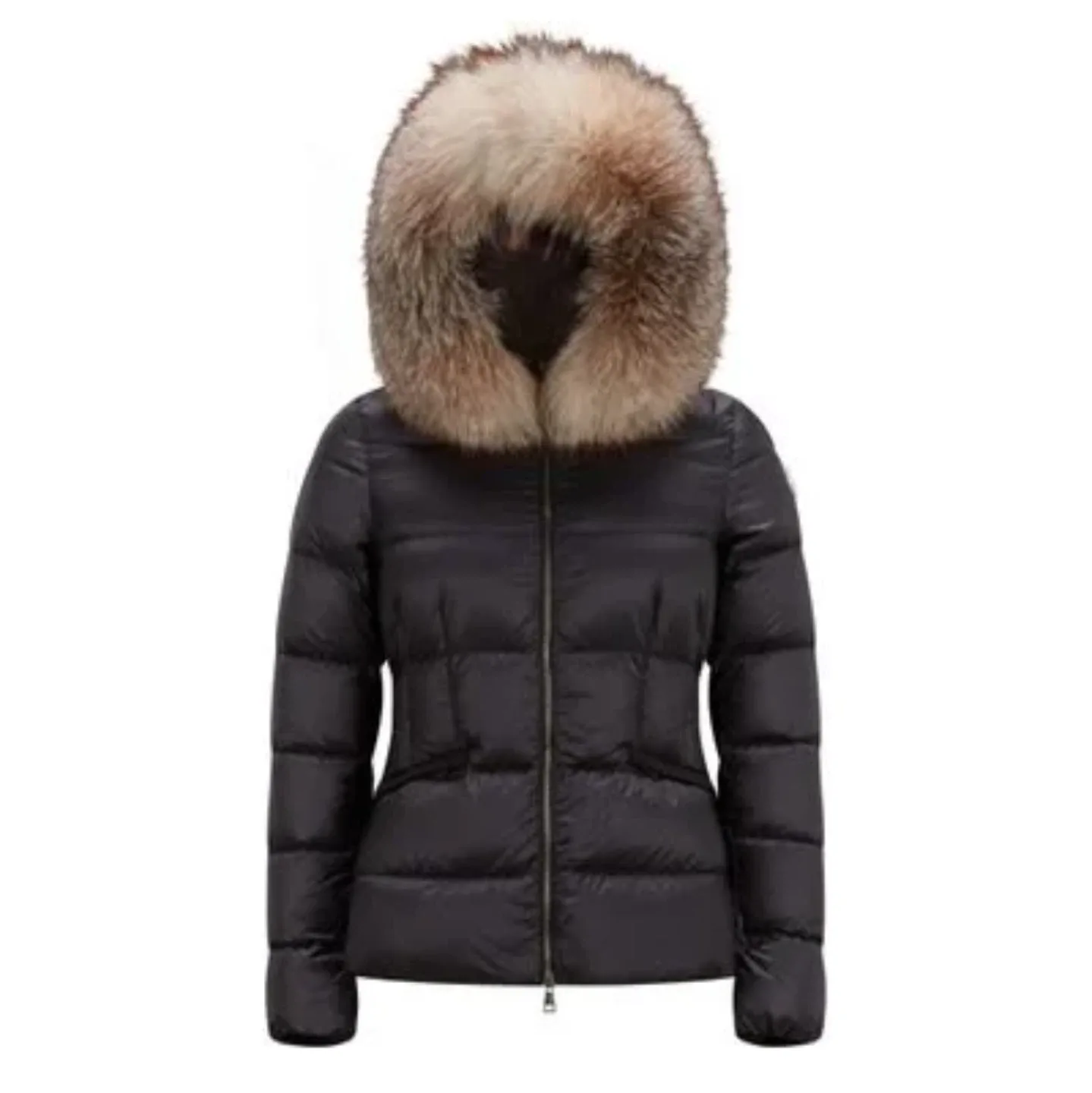 Authentic Moncler Boed with fox fur trim (size 2) image indicator(3)