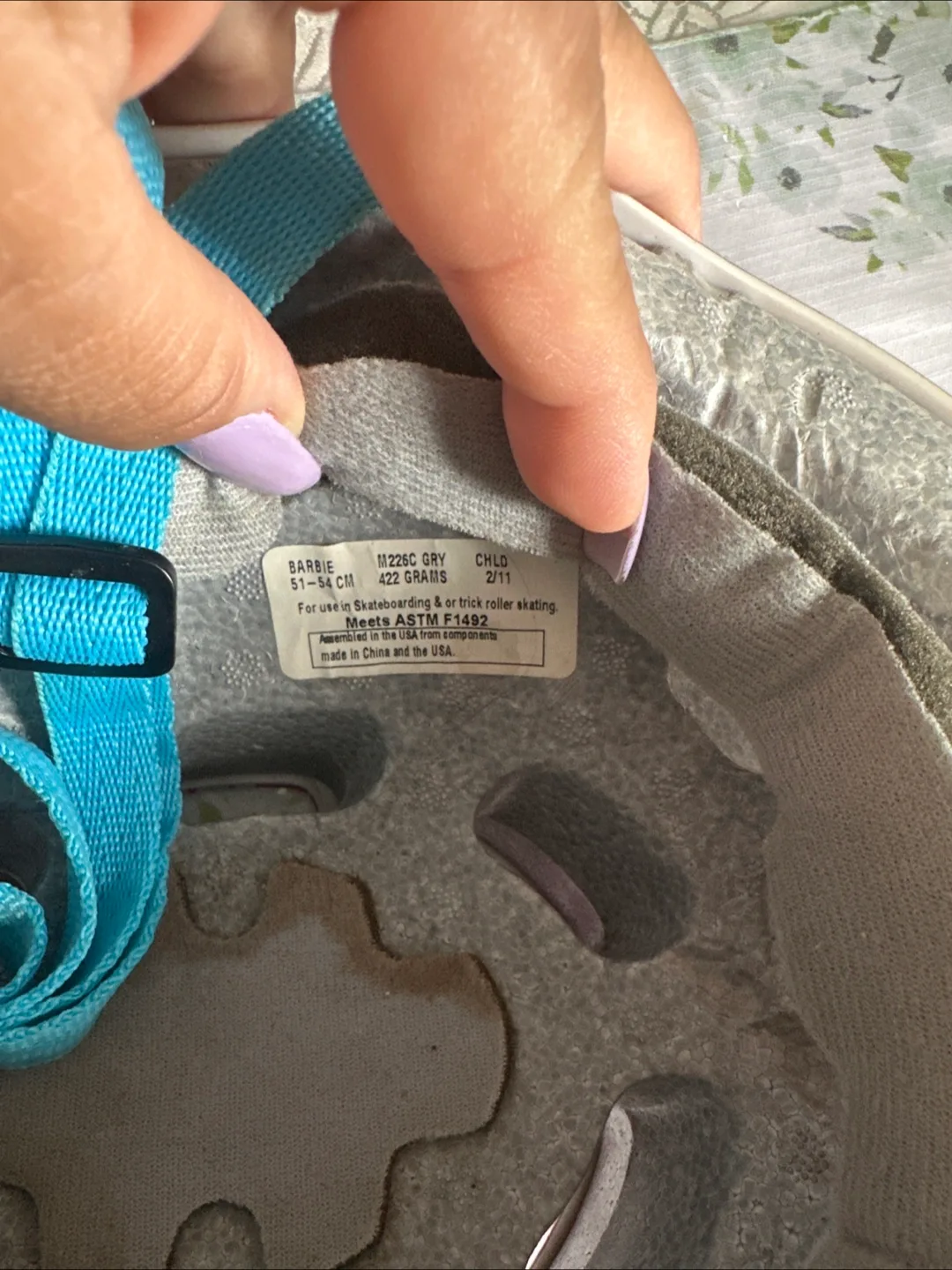 Barbie Skateboard/Roller Skating Helmet - 51-54 cm image indicator(5)