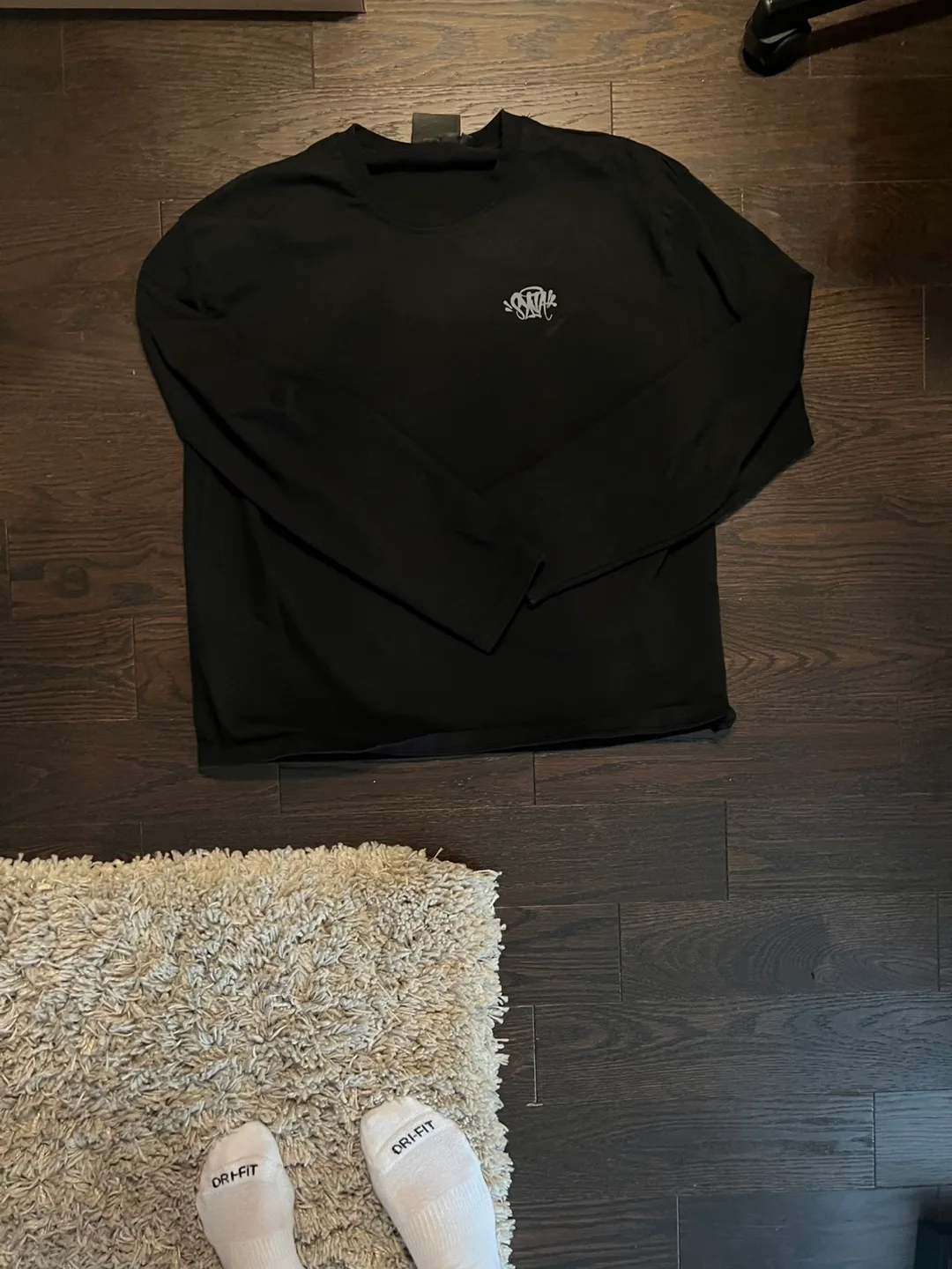 SYNAERCHY Black Long Sleeve Shirt thumbnail