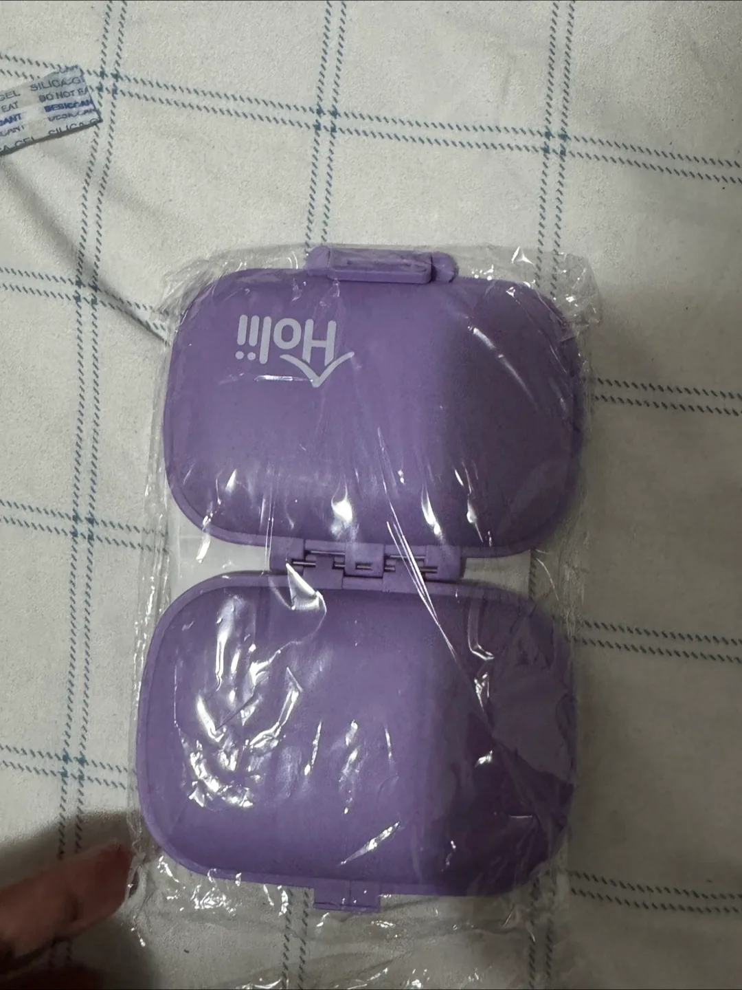 Holii Pill Box Organizer - Purple image indicator(2)