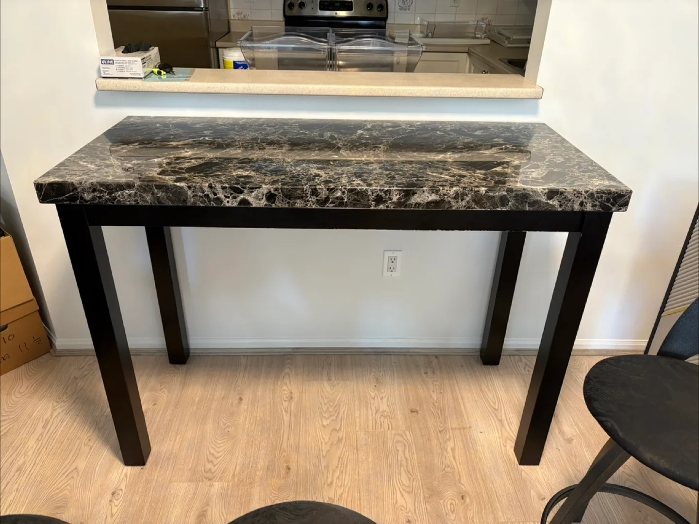 Marble Top Dining Table