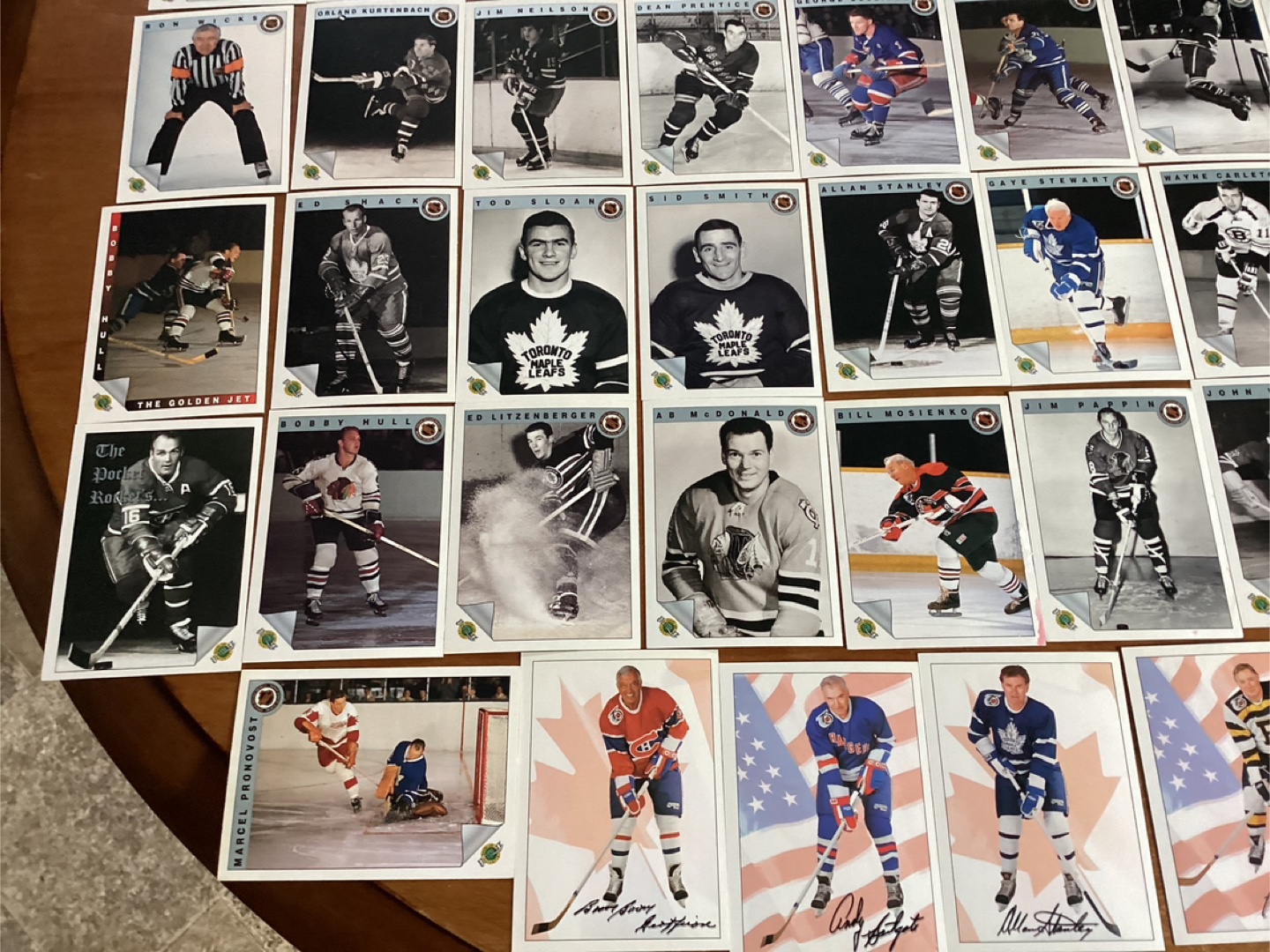 65 of 100  1991-92 NHL ULTIMATE ORIGINAL 6 Cards - photo 3