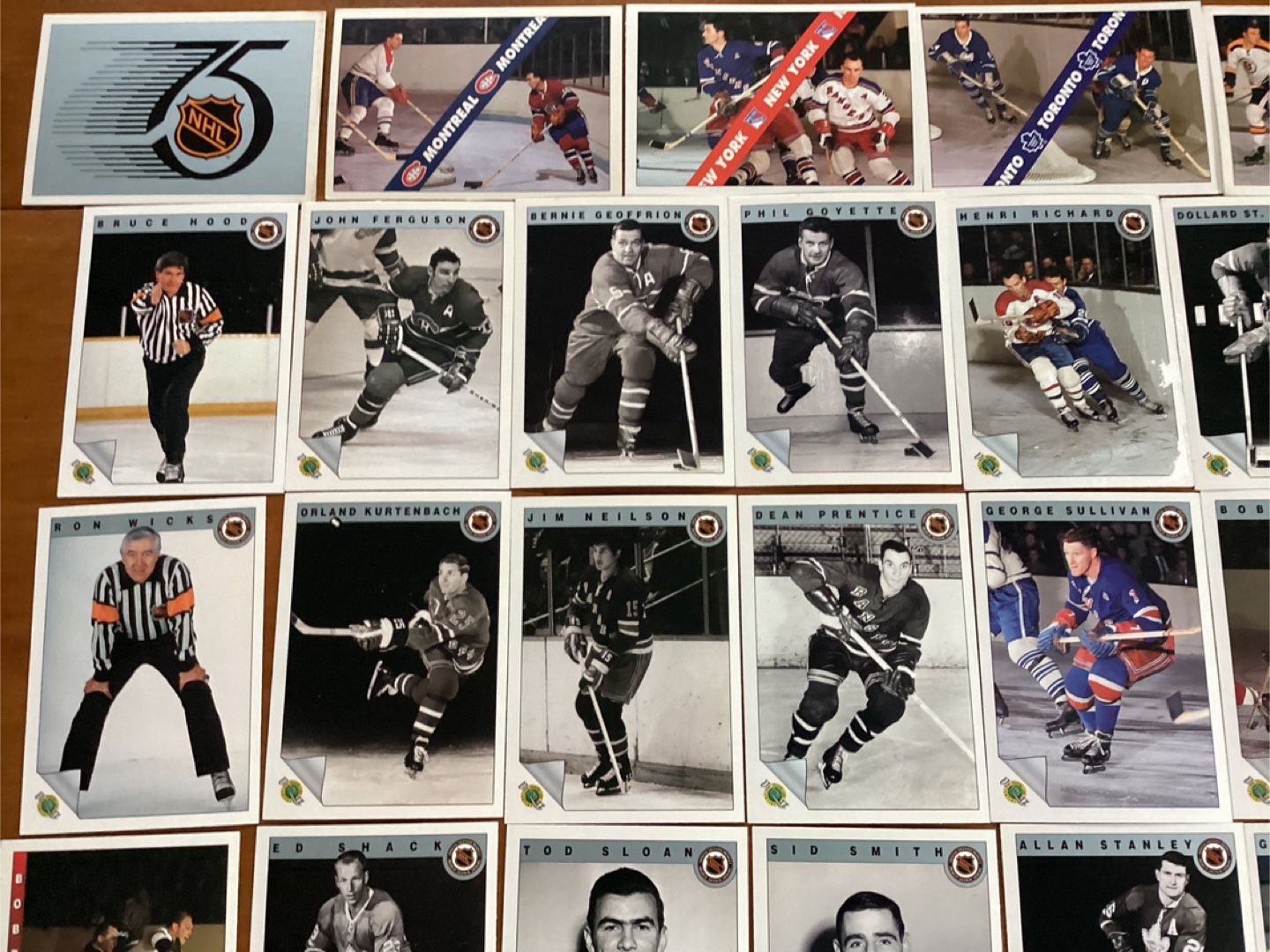 65 of 100  1991-92 NHL ULTIMATE ORIGINAL 6 Cards - photo 2