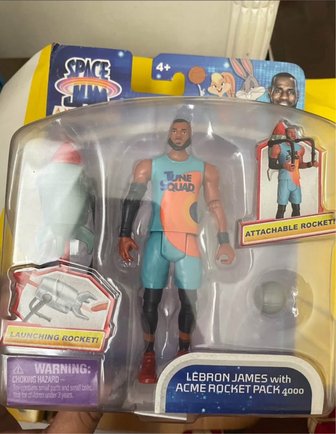 New Space Jam LeBron James with ACME Rocket Pack 4000 - photo 2