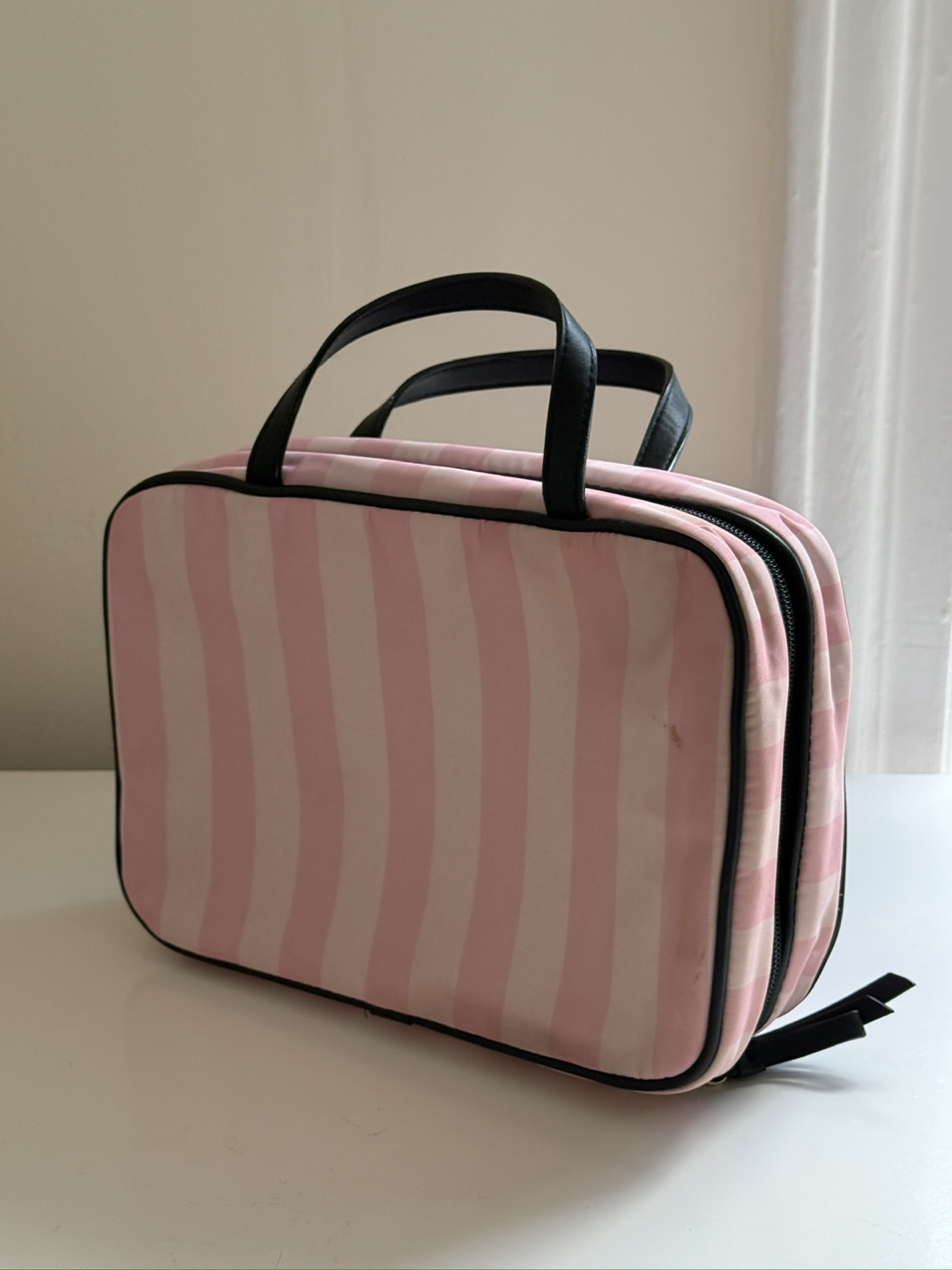 Victoria's Secret Pink Stripe Travel Bag - photo 4