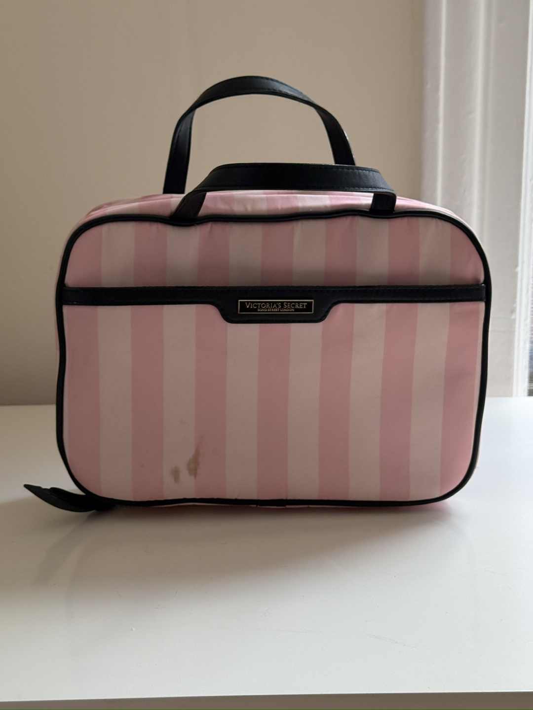 Victoria's Secret Pink Stripe Travel Bag - photo 3