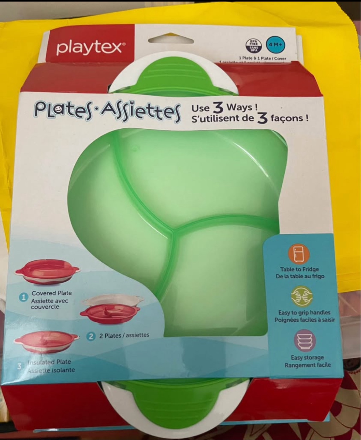 Playtex Plates Assiettes - Use 3 Ways! - photo 2